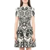 Volume Mini Dress in Ivory sold by MARAIS