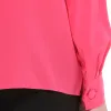 Long Sleeve Blouse in Pink sold by MARAIS