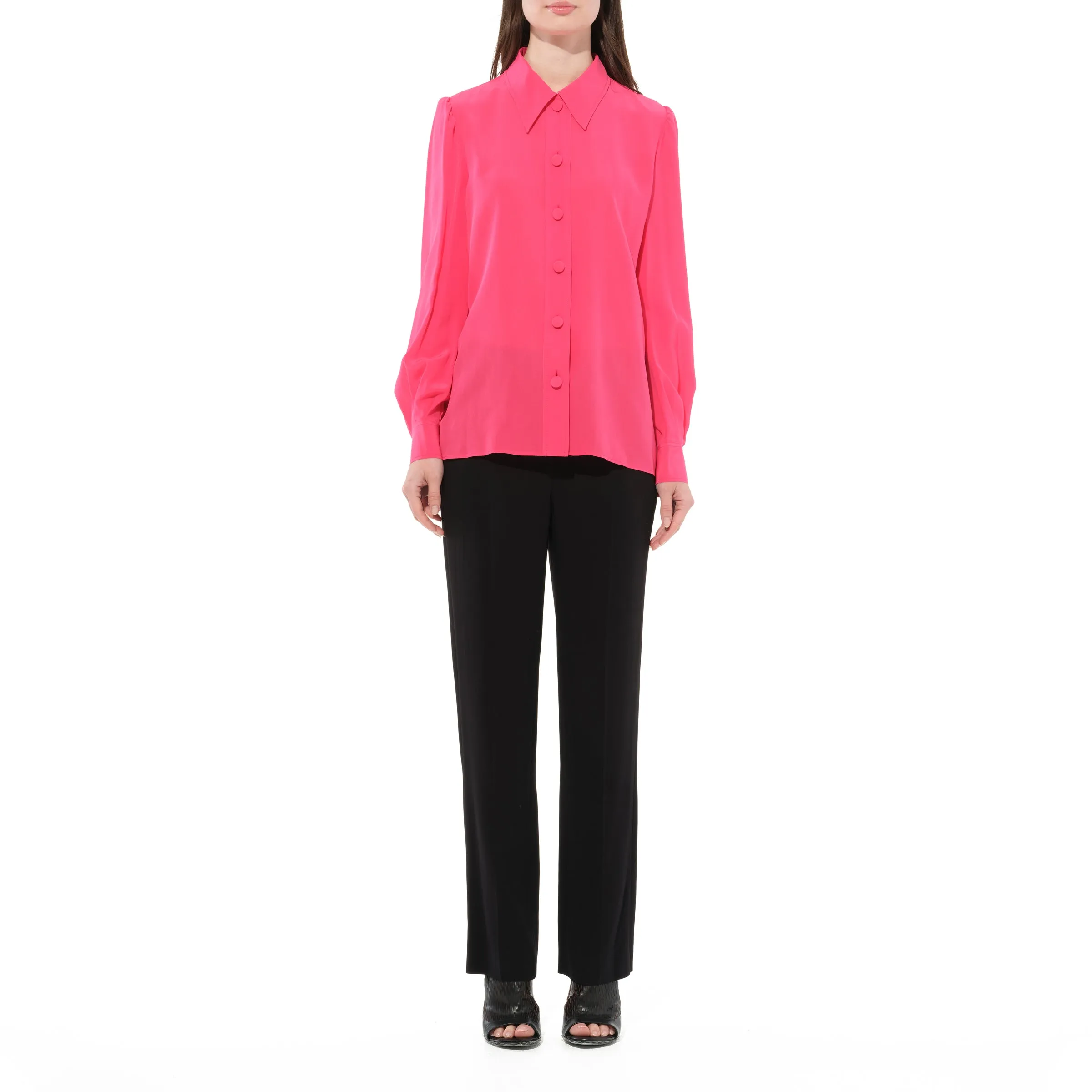 Long Sleeve Blouse in Pink sold by MARAIS product image thumbnail 4