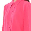 Long Sleeve Blouse in Pink sold by MARAIS