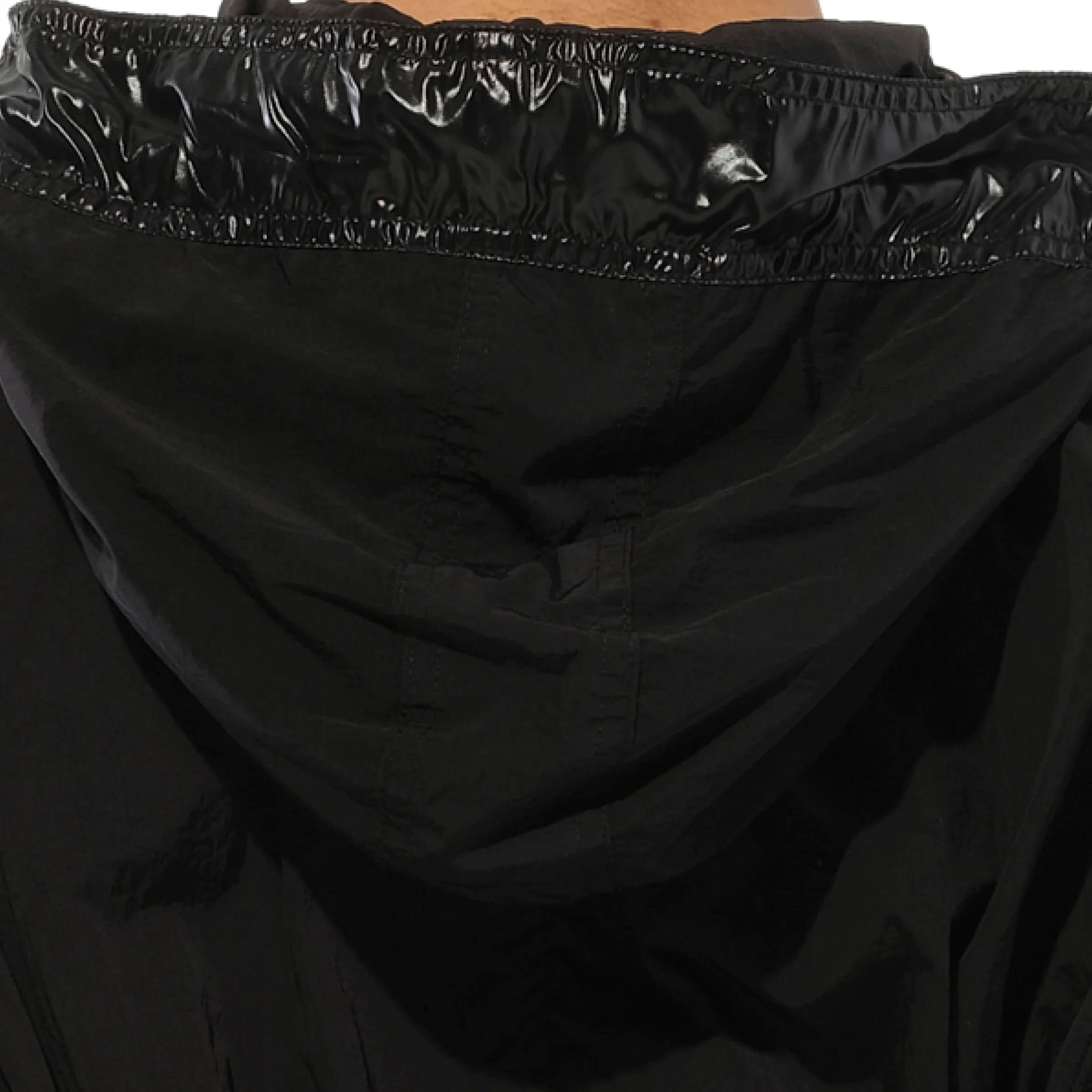 Matte And Nylon Windbreaker Jacket in Black sold by MARAIS product image thumbnail 3
