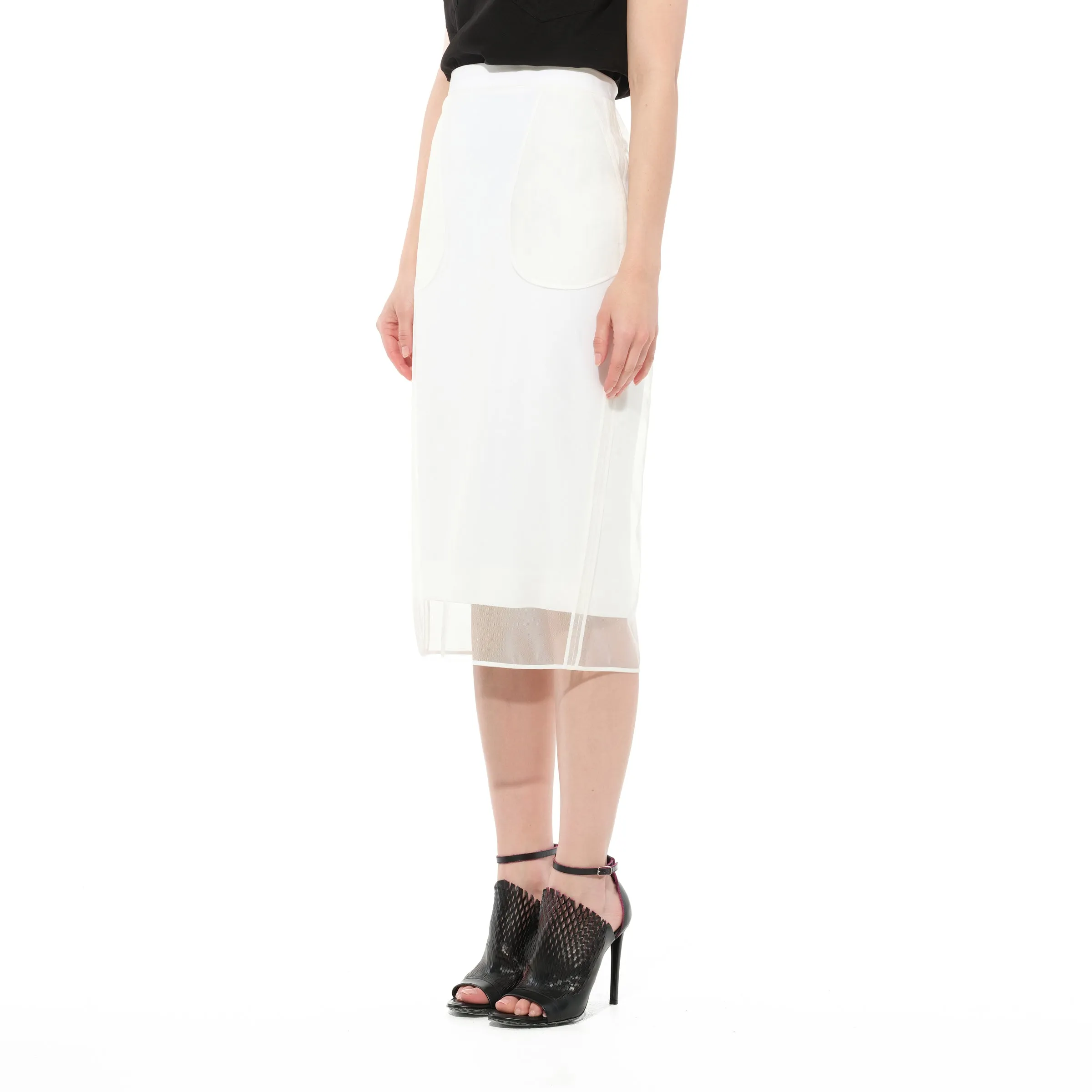 Short Skirts in White sold by MARAIS product image thumbnail 5