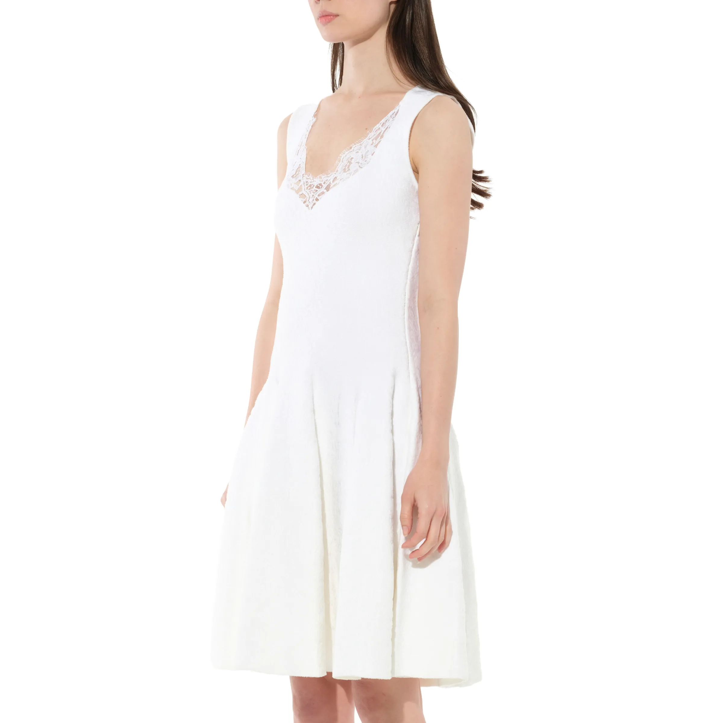 Short Dress White sold by MARAIS product image thumbnail 5