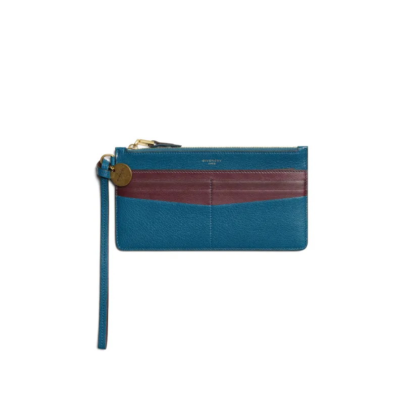 GV3 Bicolor Wallet in Blue sold by MARAIS