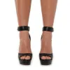Shark Heel 12.5 in Black sold by MARAIS
