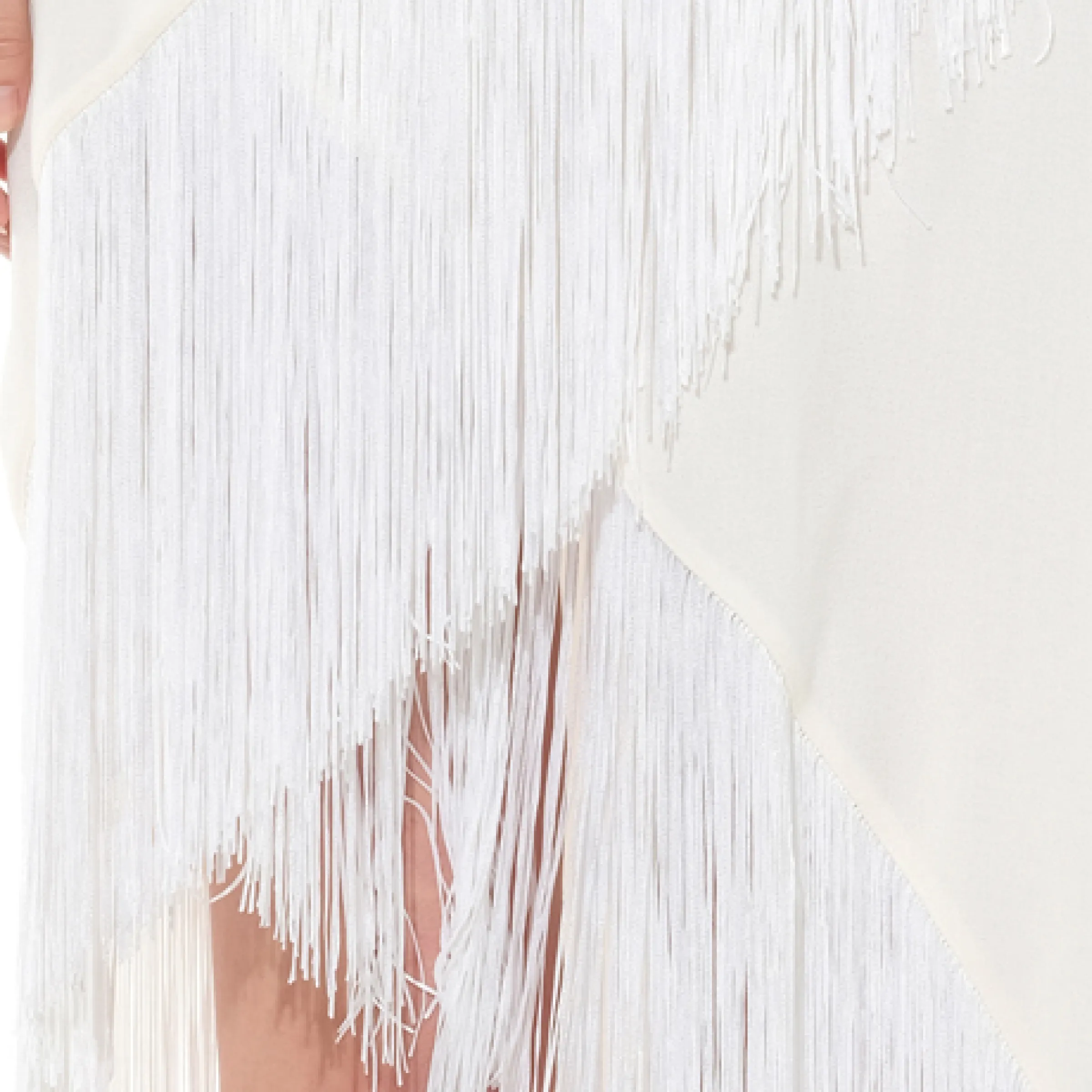 Fringes Dress in White sold by MARAIS product image thumbnail 3