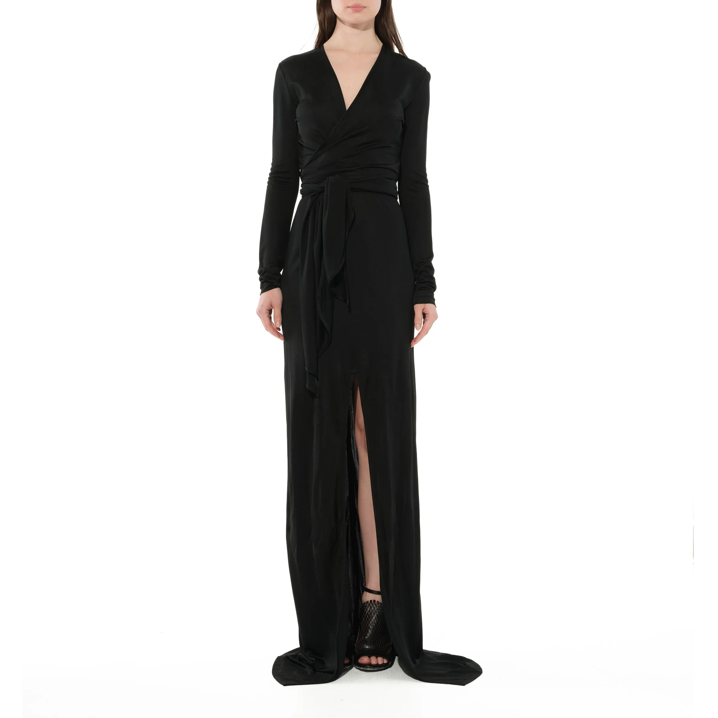 Classic Long Dress in Black sold by MARAIS product image thumbnail 4