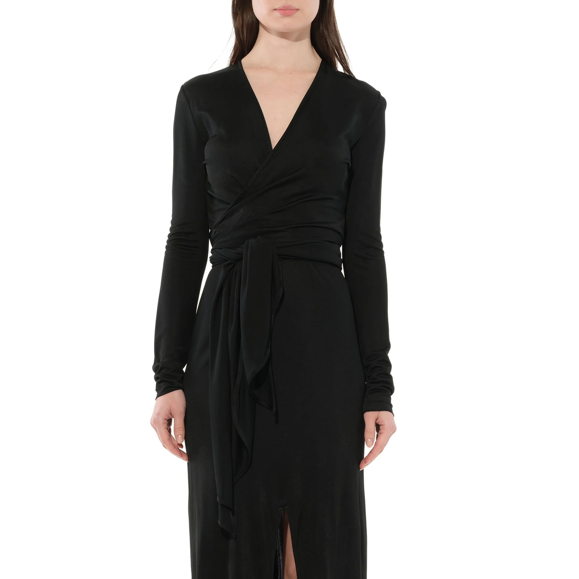 Classic Long Dress in Black sold by MARAIS