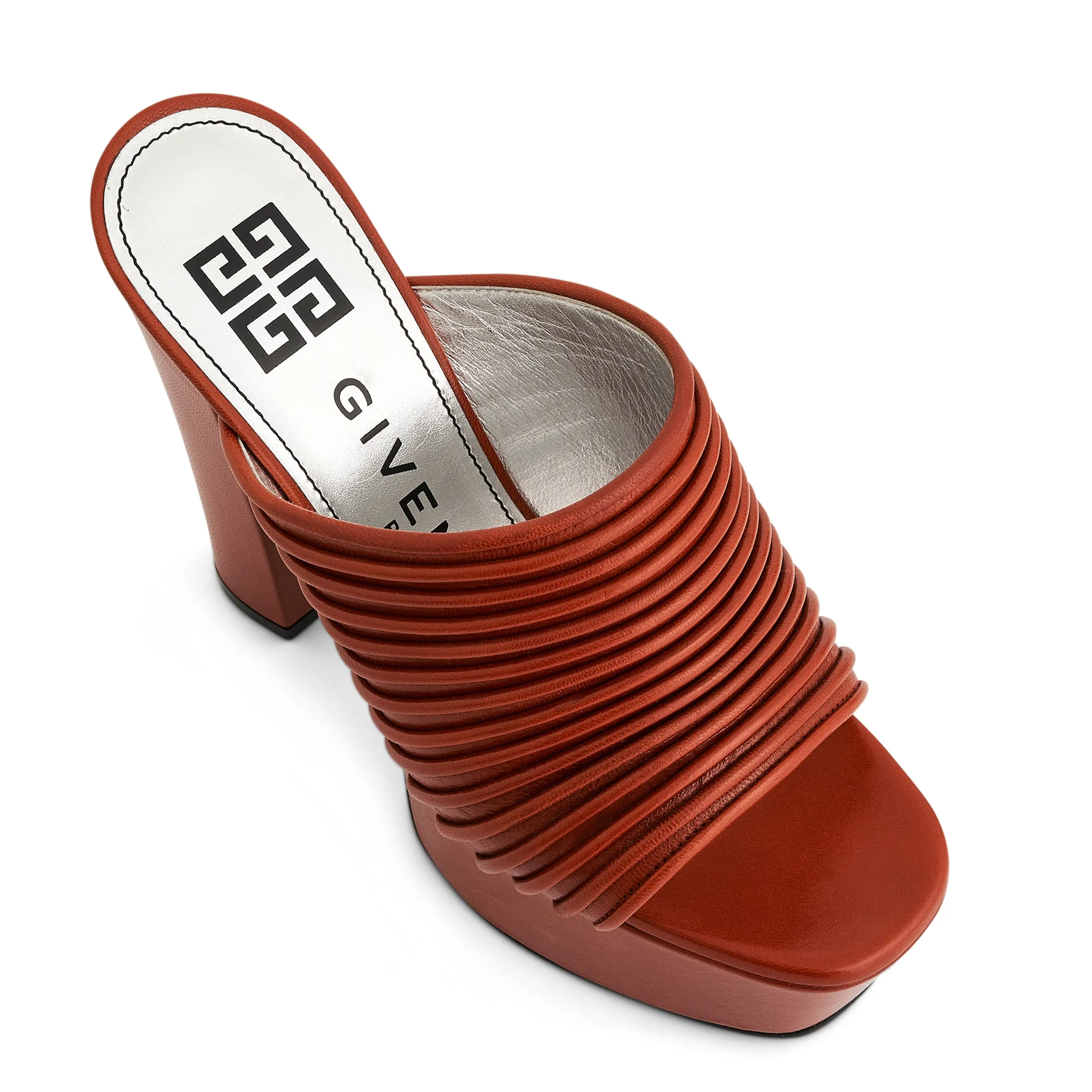 Look Book Mule in Orange sold by MARAIS product image thumbnail 4