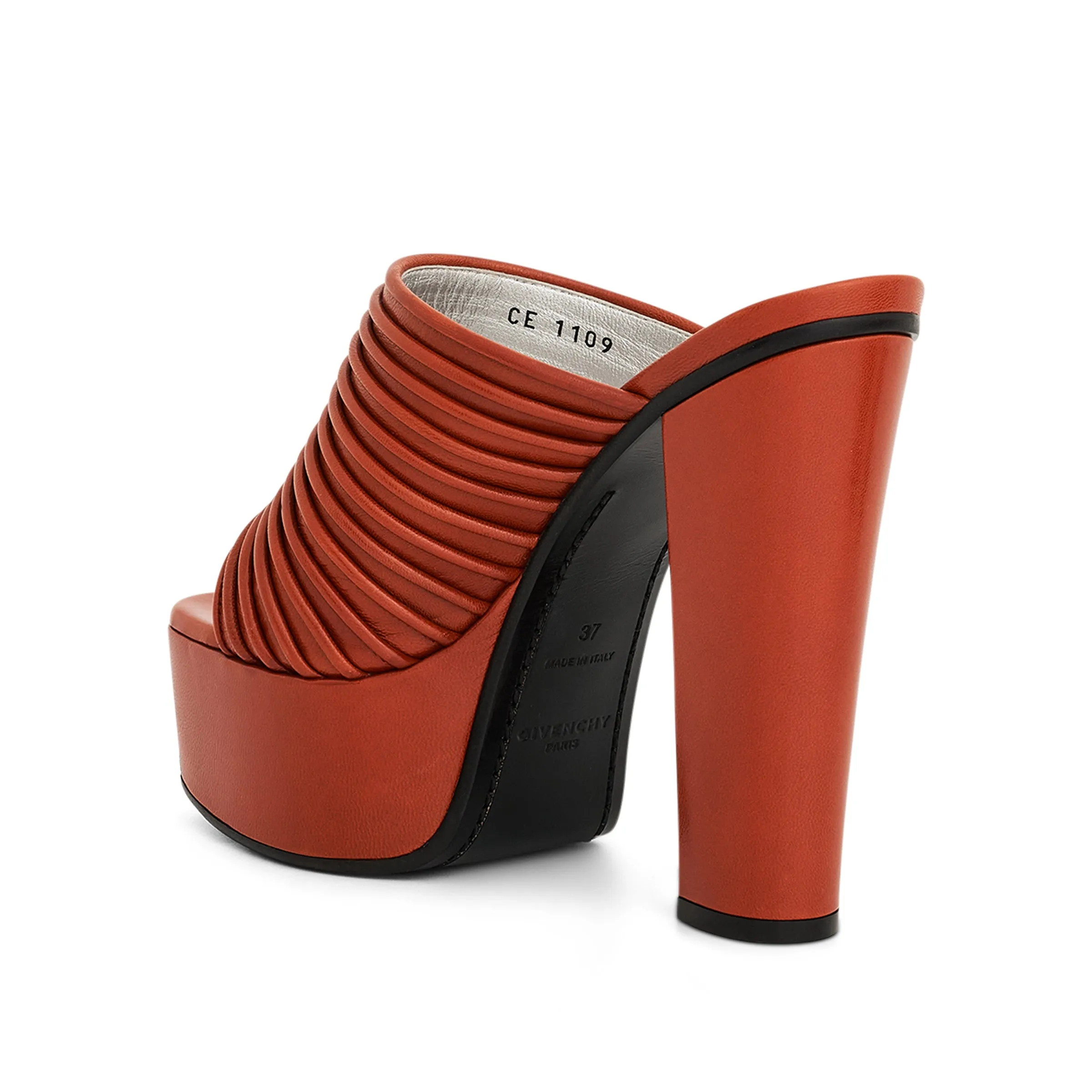 Look Book Mule in Orange sold by MARAIS product image thumbnail 3