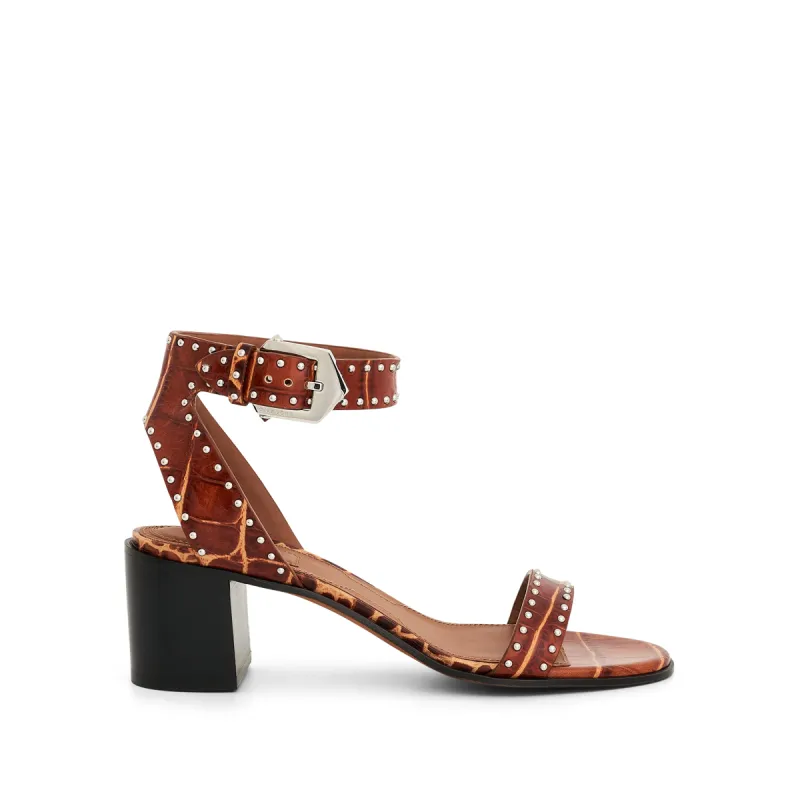 Elegant Sandal 60 in Brown sold by MARAIS