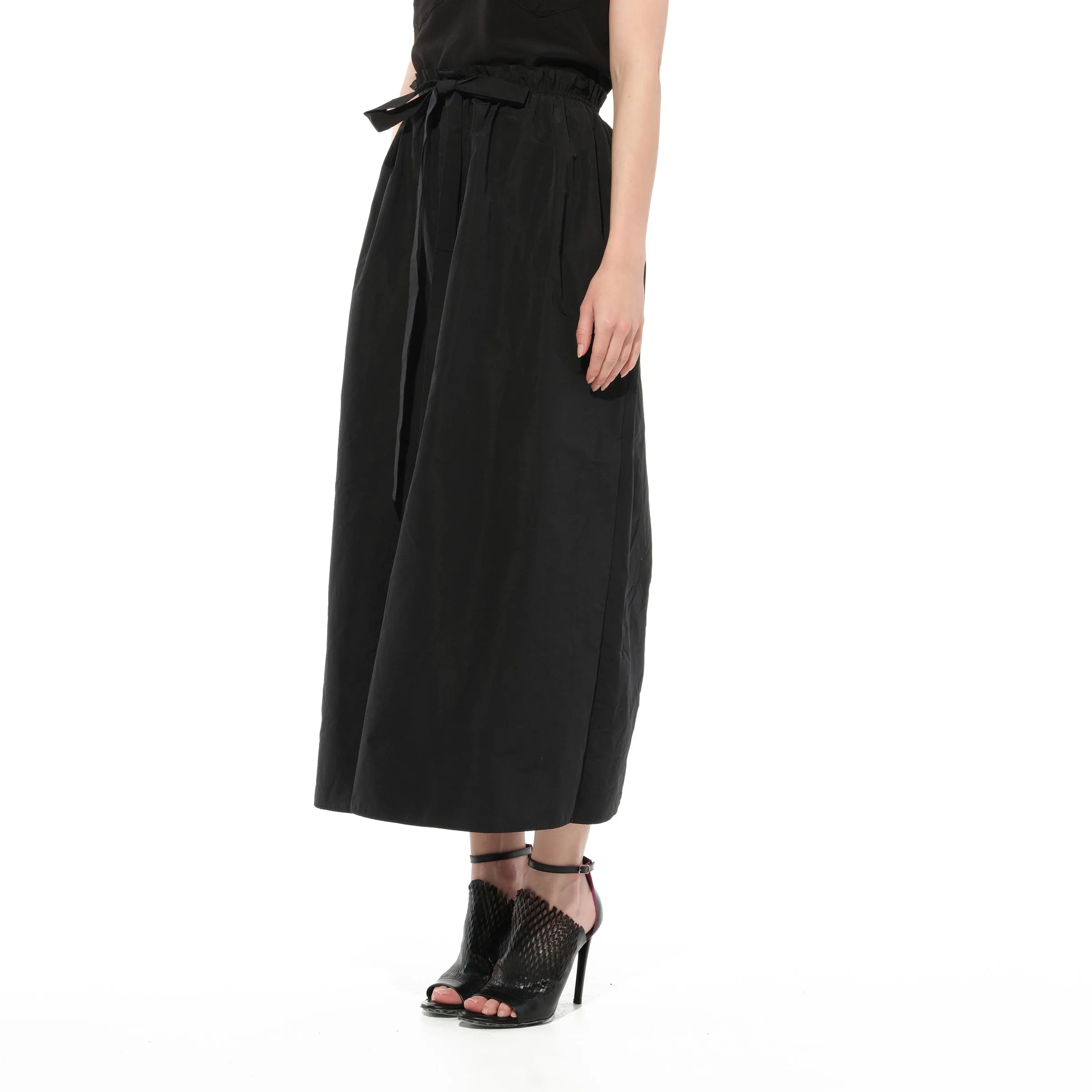 Podium L62 Slited Skirt in Black sold by MARAIS product image thumbnail 5