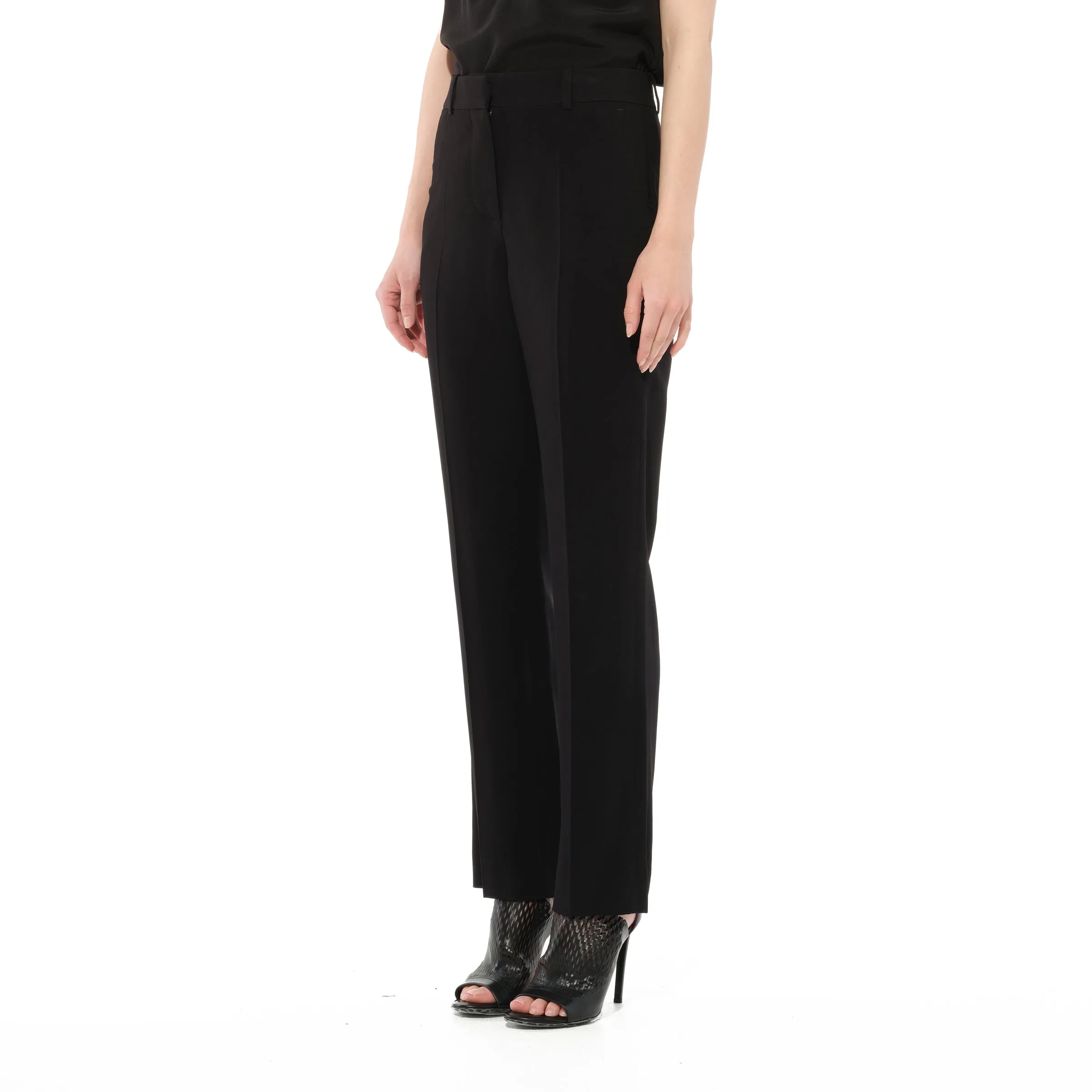 Regular Fit Pants in Black sold by MARAIS product image thumbnail 5