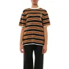 Striped Sweater in Brown sold by MARAIS