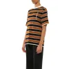 Striped Sweater in Brown sold by MARAIS