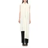 Sleeveless Shirt in White sold by MARAIS