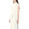 Sleeveless Shirt in White sold by MARAIS