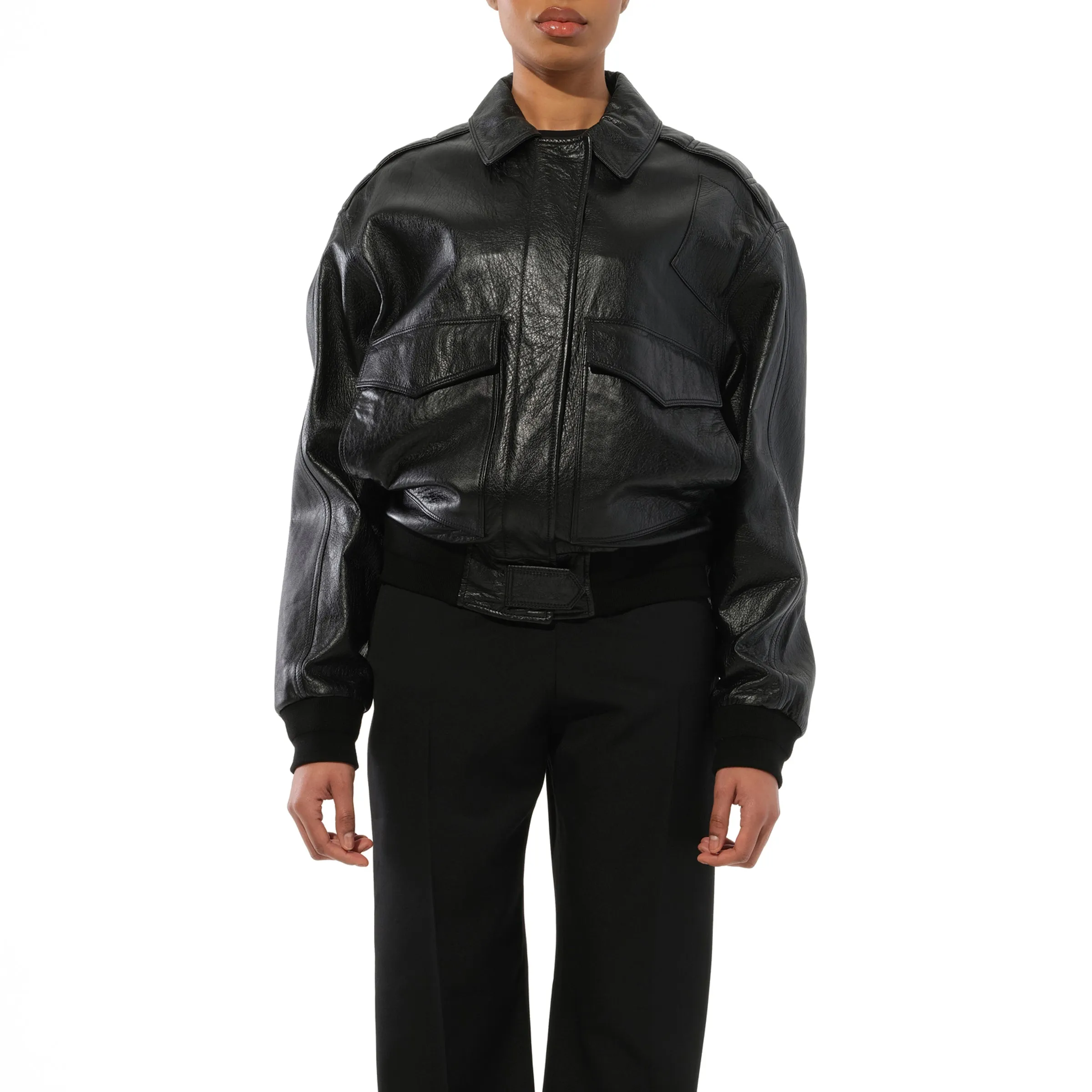 Leather Jacket Black sold by MARAIS