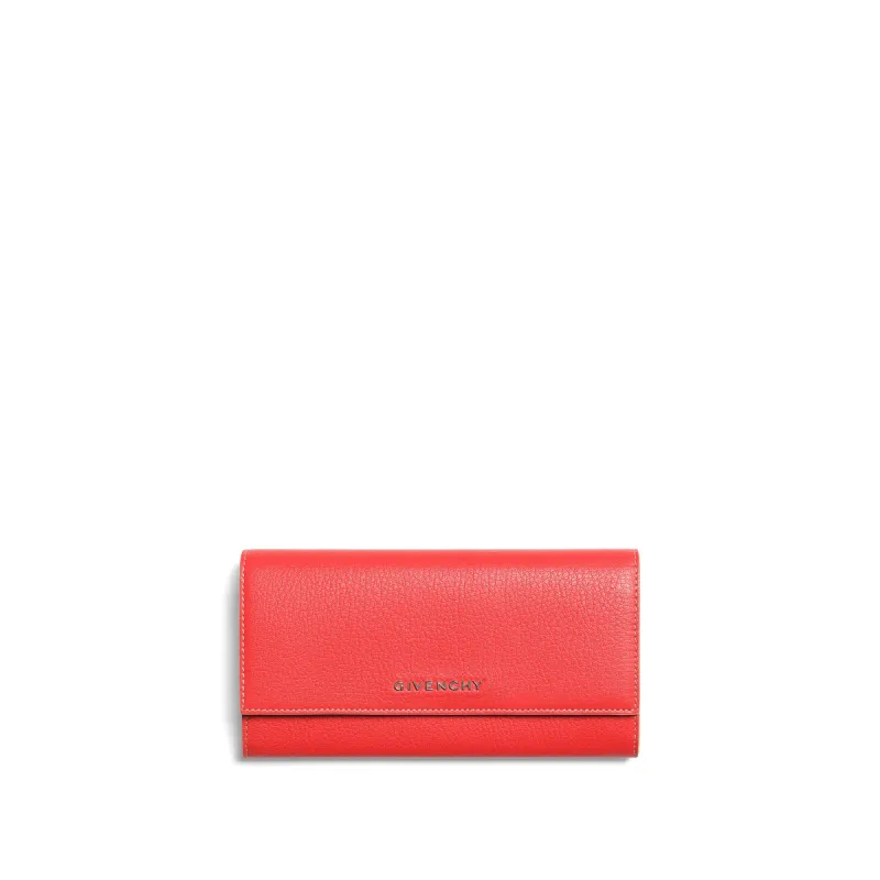 Pandora Flap Wallet in Red sold by MARAIS