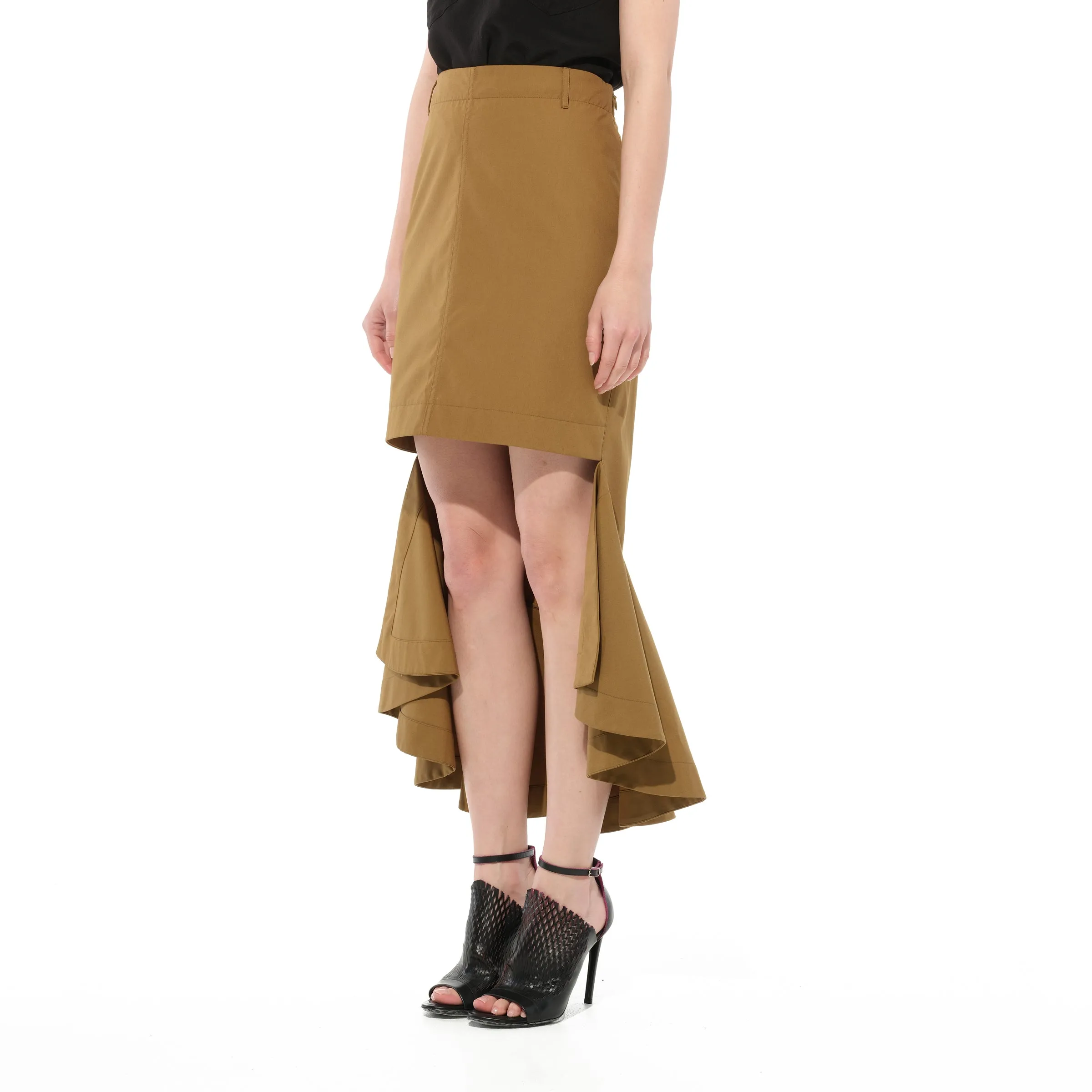 Midi Skirt in Beige sold by MARAIS product image thumbnail 5