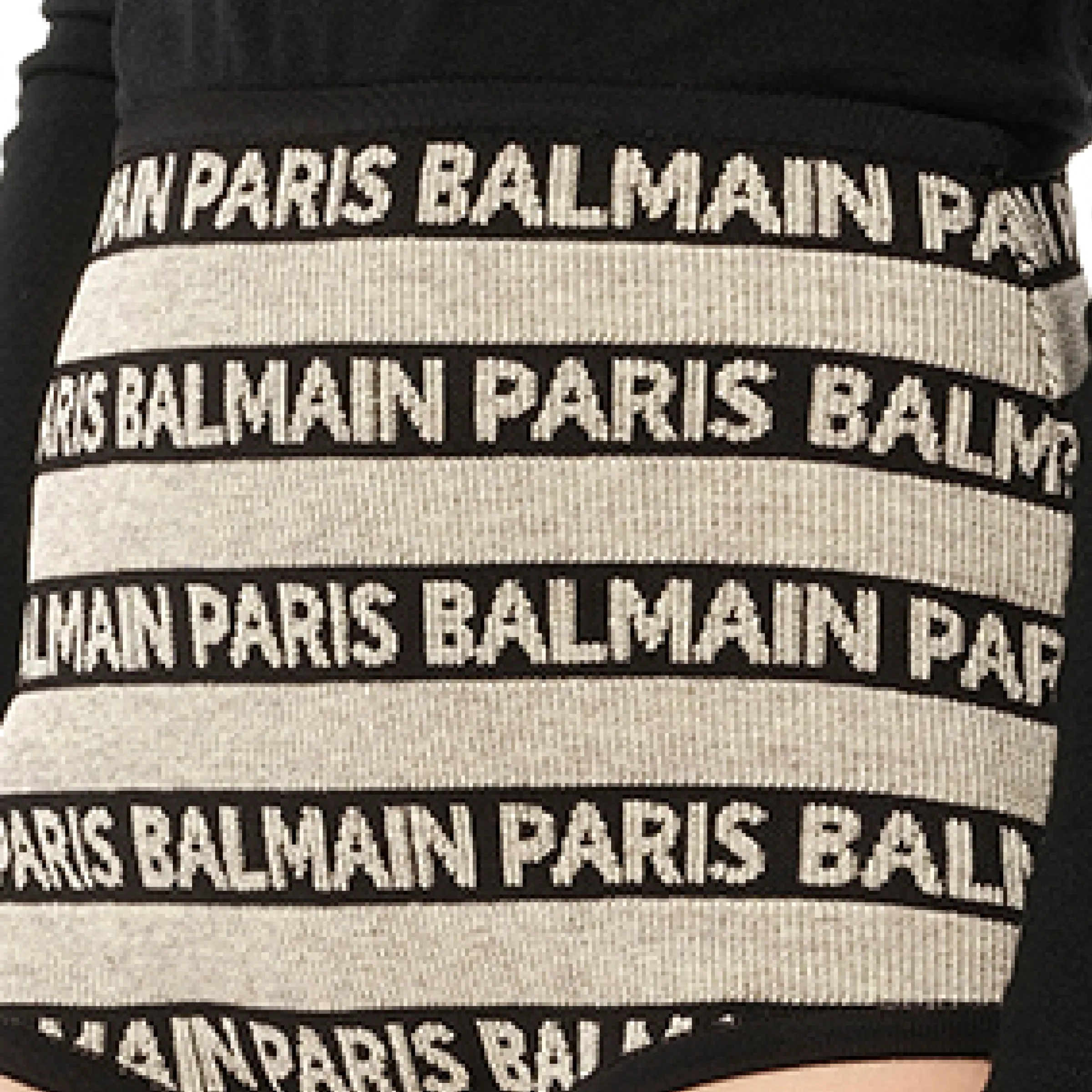 Logo Stripe Briefs in Beige sold by MARAIS product image thumbnail 3