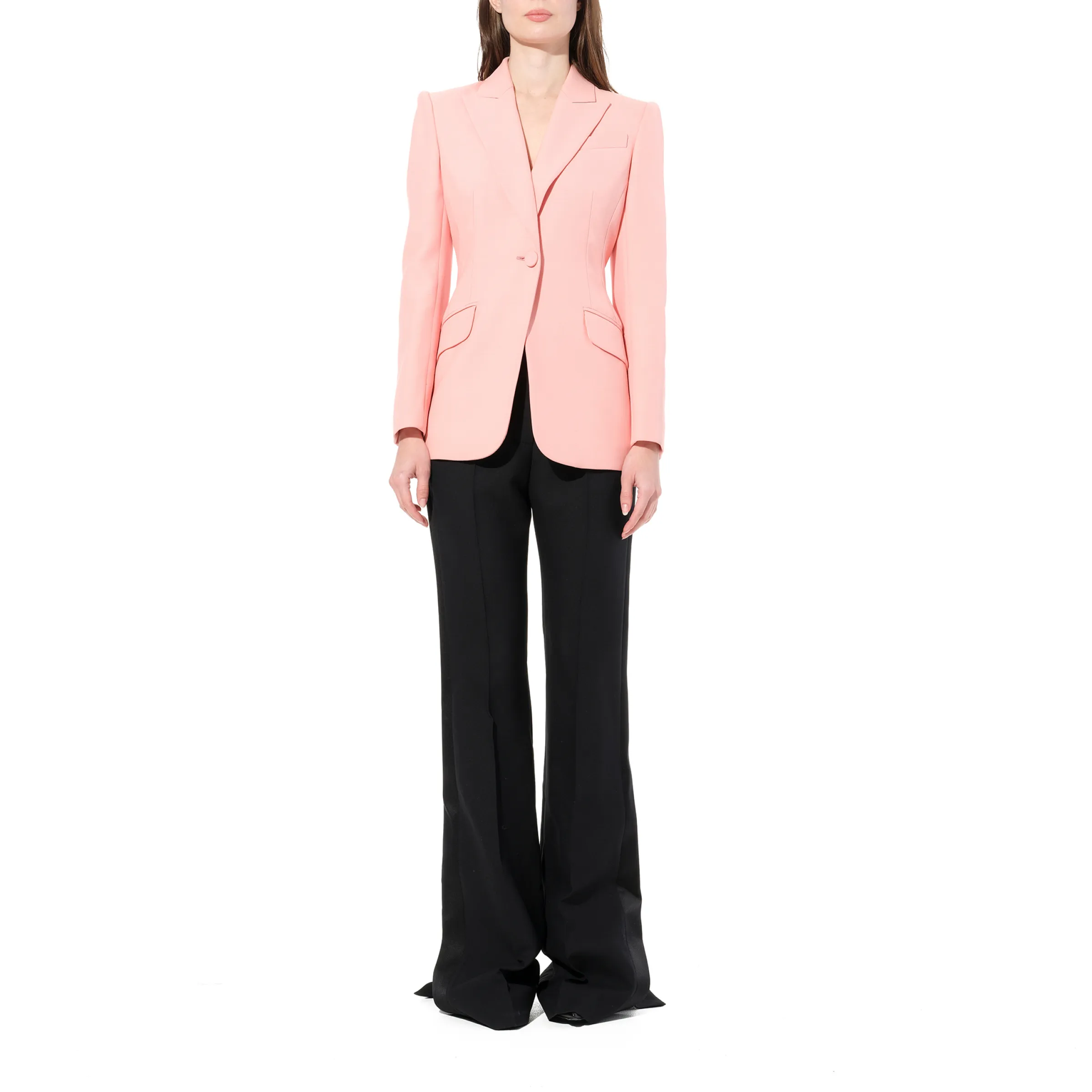 Straight Shoulder Jacket in Anemone sold by MARAIS product image thumbnail 4