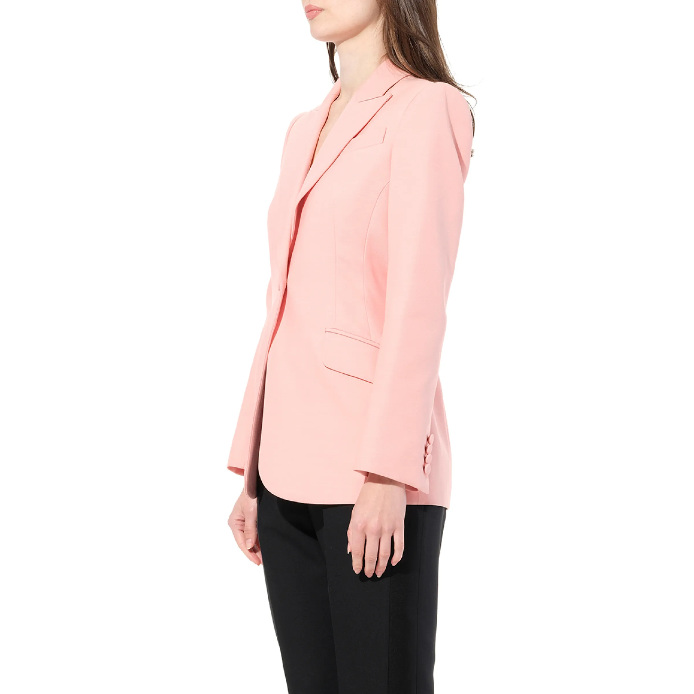Straight Shoulder Jacket in Anemone sold by MARAIS product image thumbnail 5
