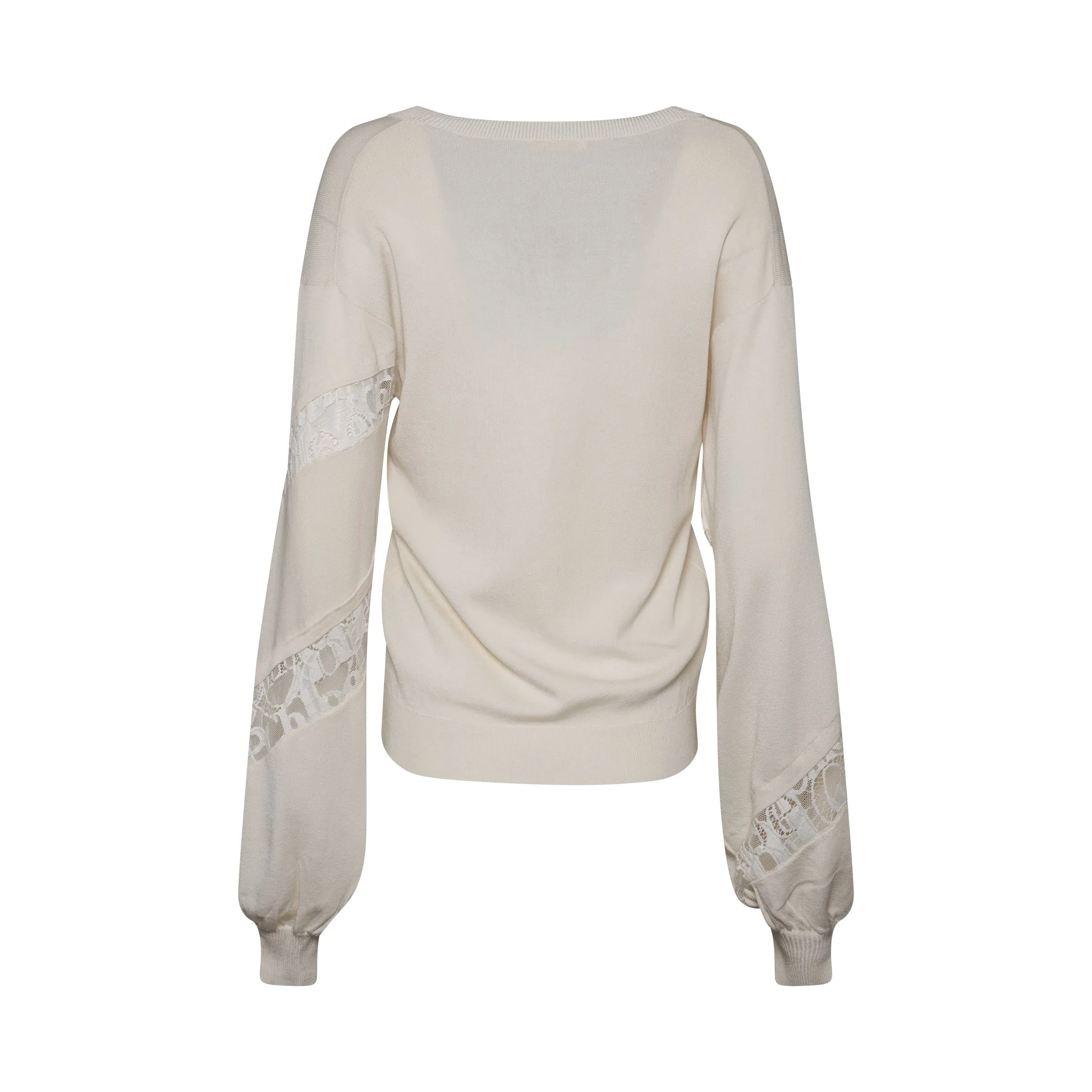 Knit Pullover in Milk sold by MARAIS product image thumbnail 4