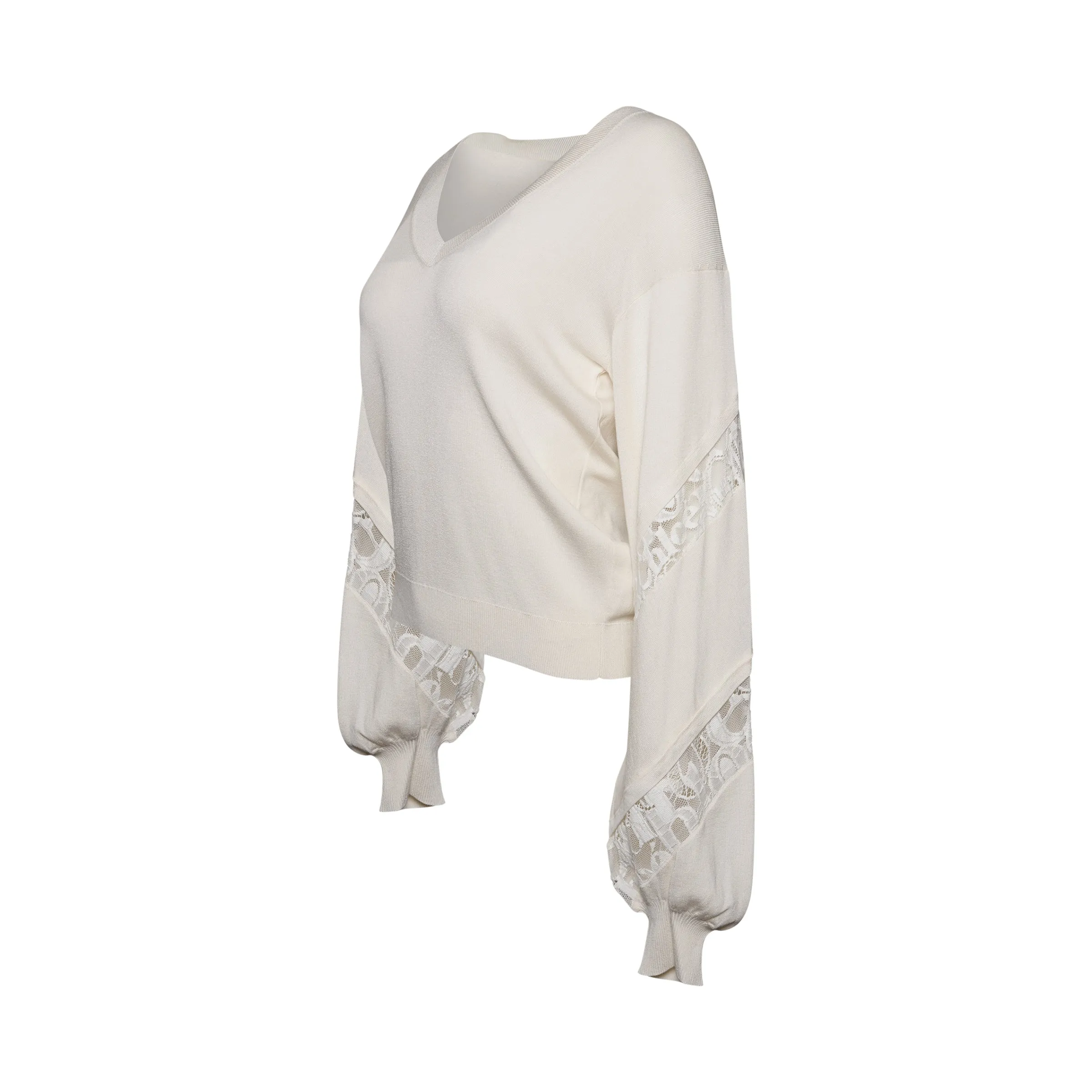 Knit Pullover in Milk sold by MARAIS product image thumbnail 2