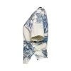 Print Top in White sold by MARAIS