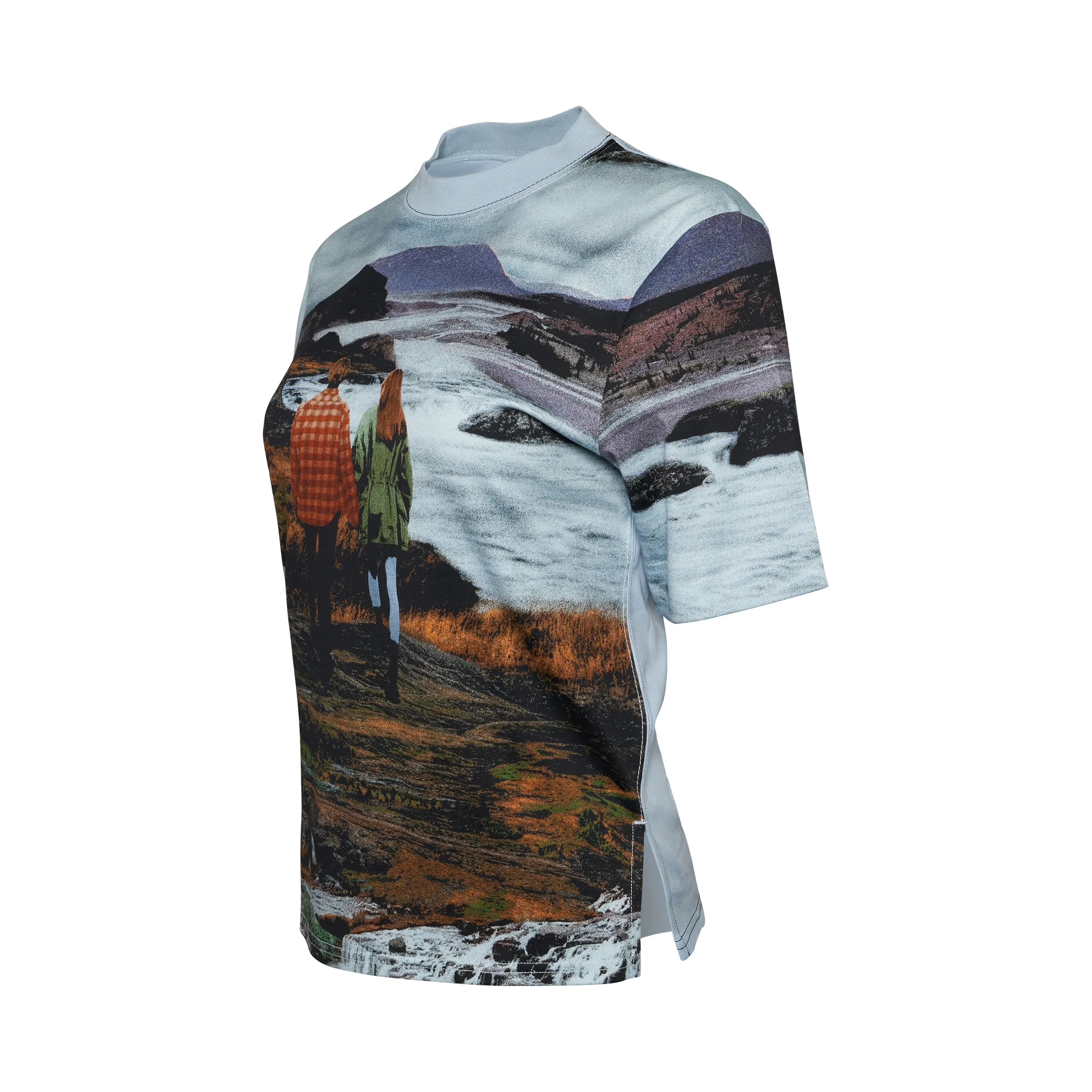 Print Top in Brown sold by MARAIS product image thumbnail 2