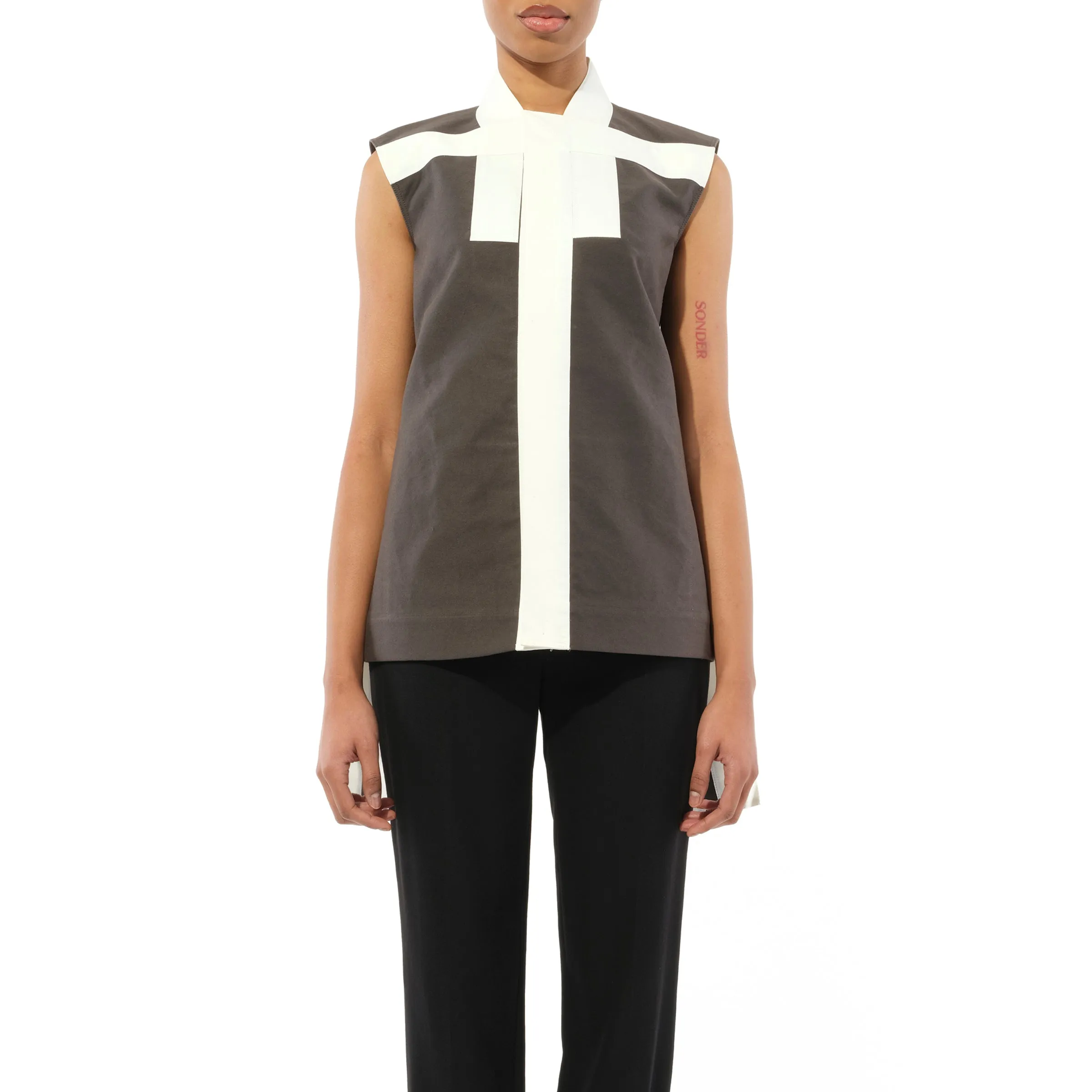 Brion Jacket in Dark Dust/Milk sold by MARAIS