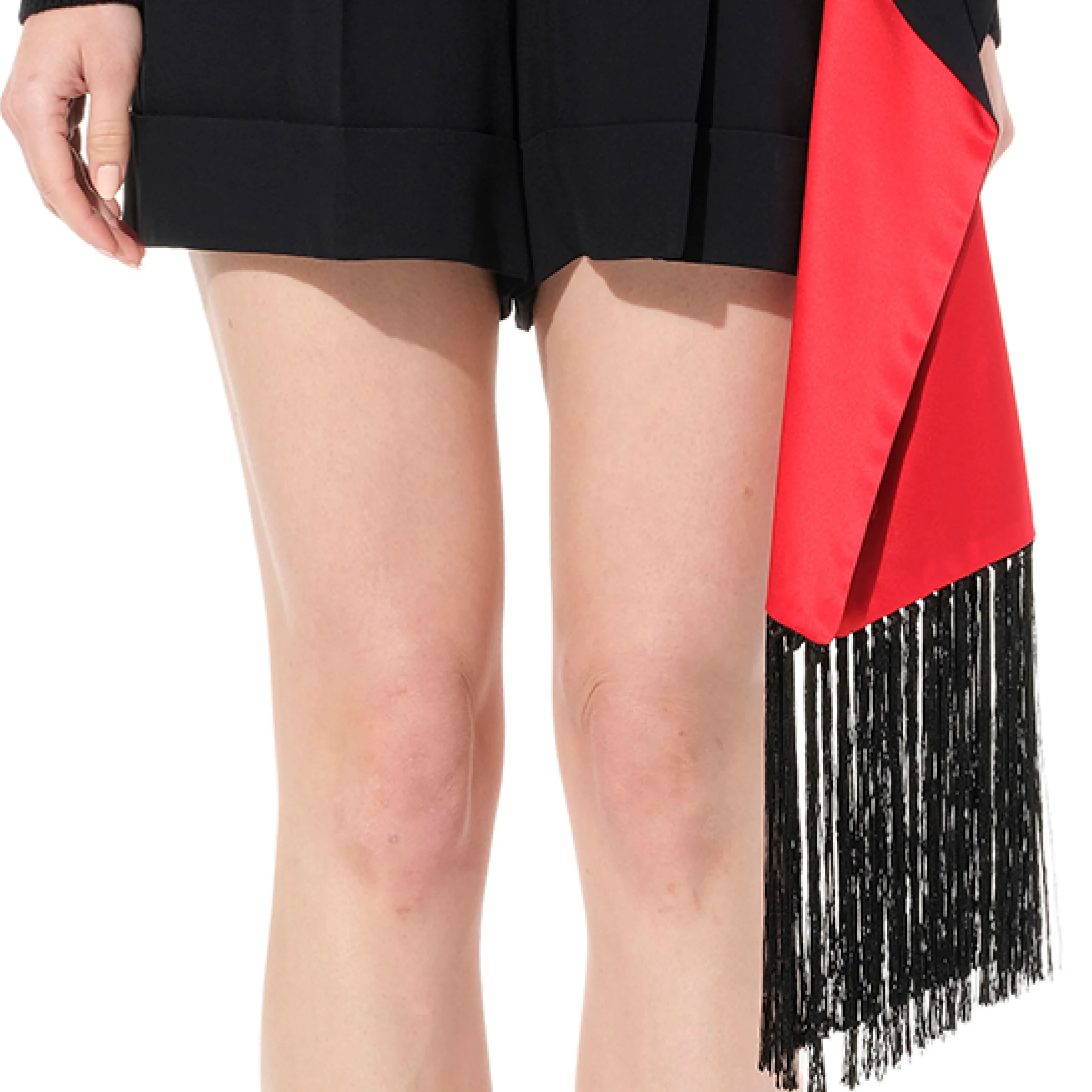 Leaf Crepe Pant in Black sold by MARAIS product image thumbnail 2