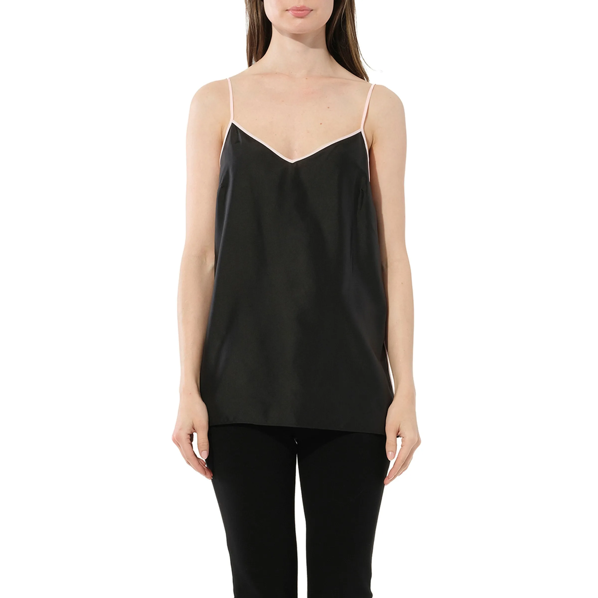 Sleeveless Top in Black sold by MARAIS