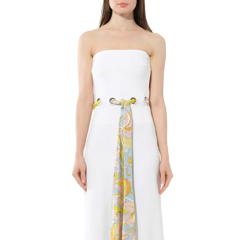 Long Dress in White sold by MARAIS