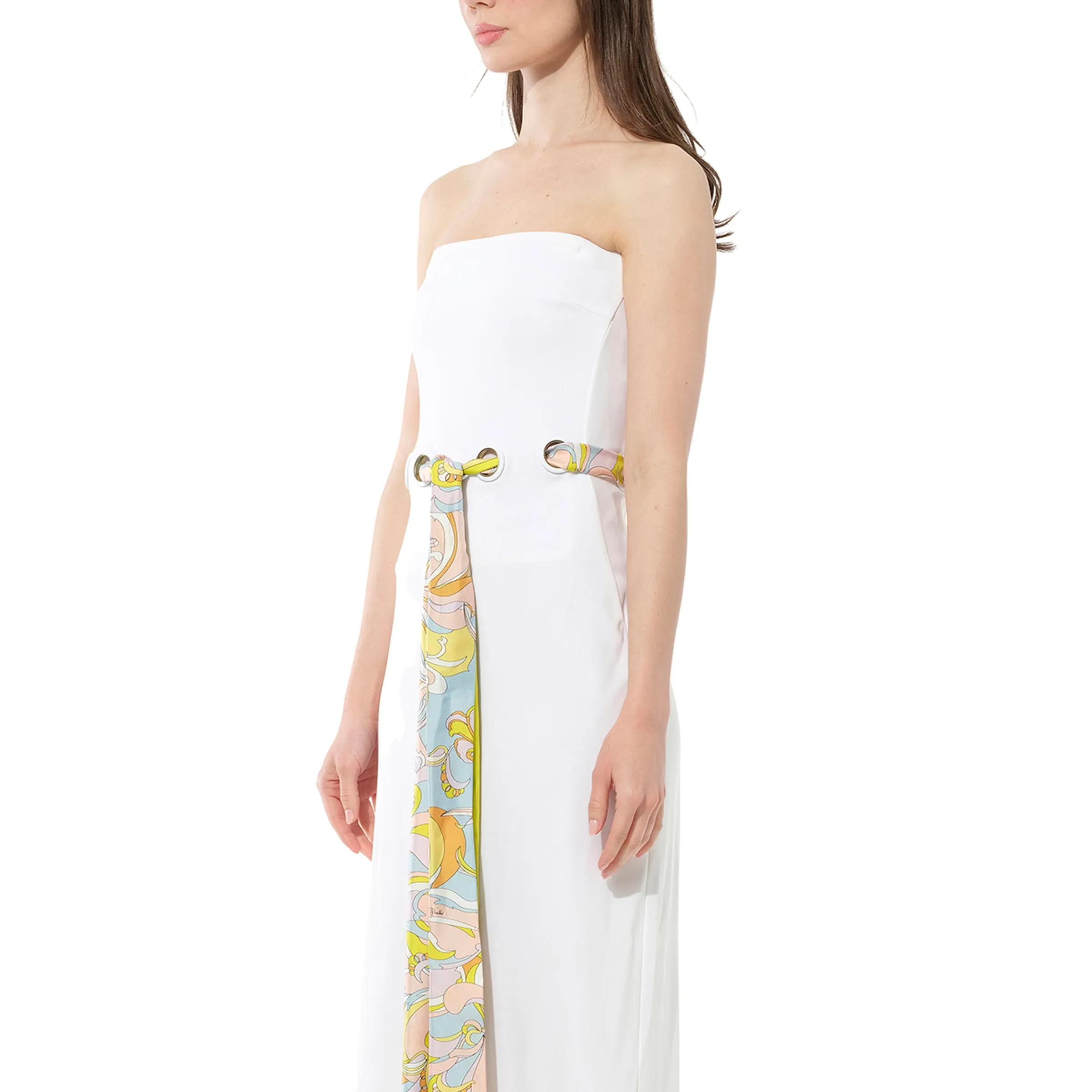 Long Dress in White sold by MARAIS product image thumbnail 5