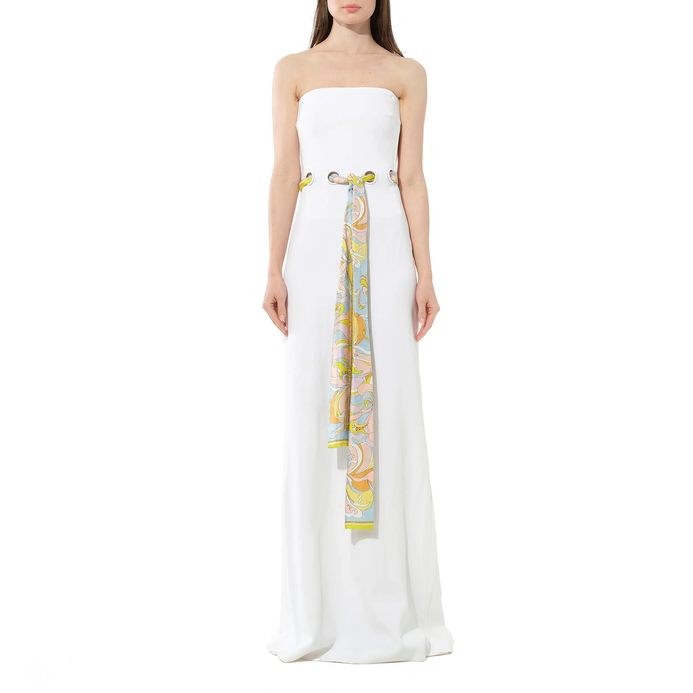 Long Dress in White sold by MARAIS product image thumbnail 4