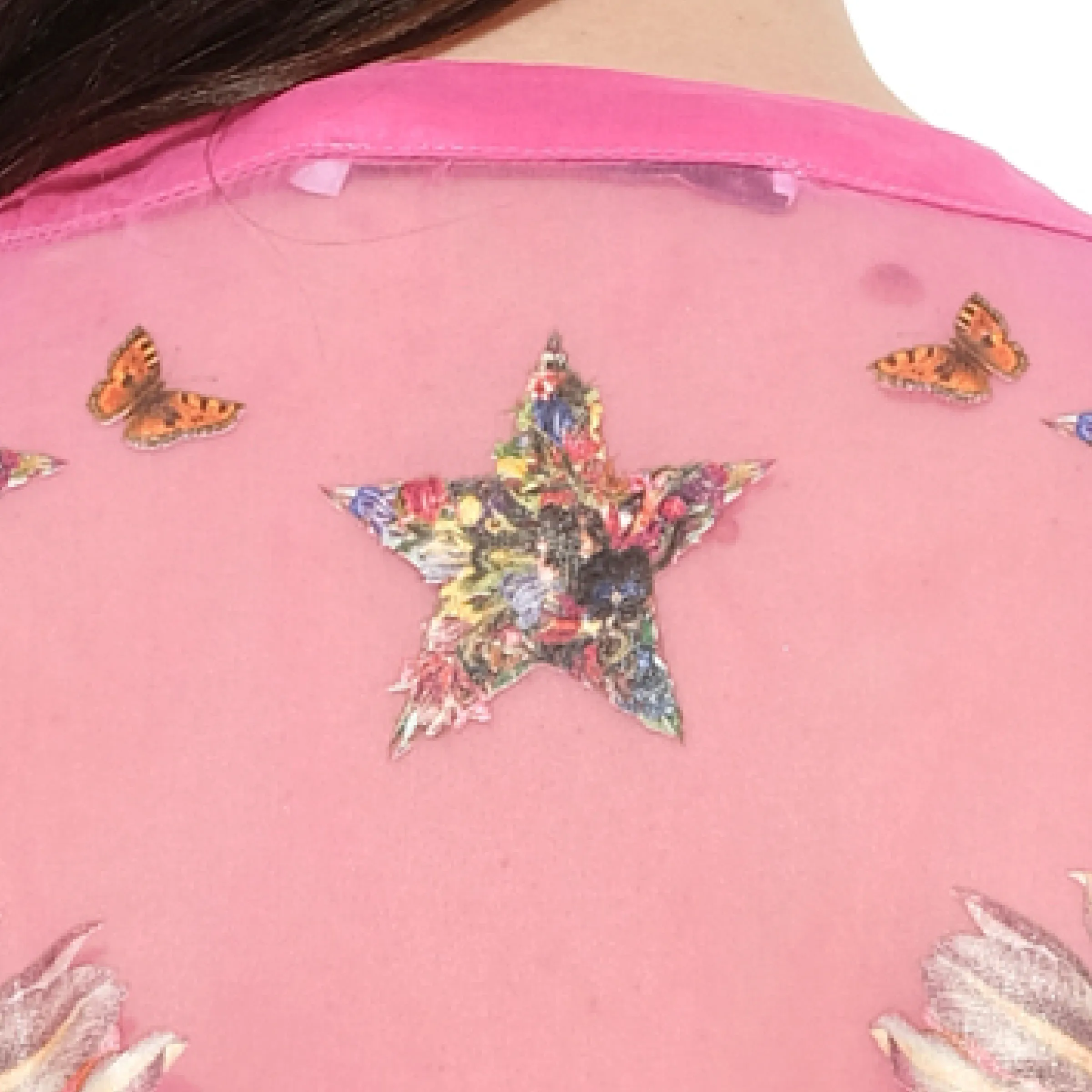 Silk Top in Fushia sold by MARAIS product image thumbnail 3