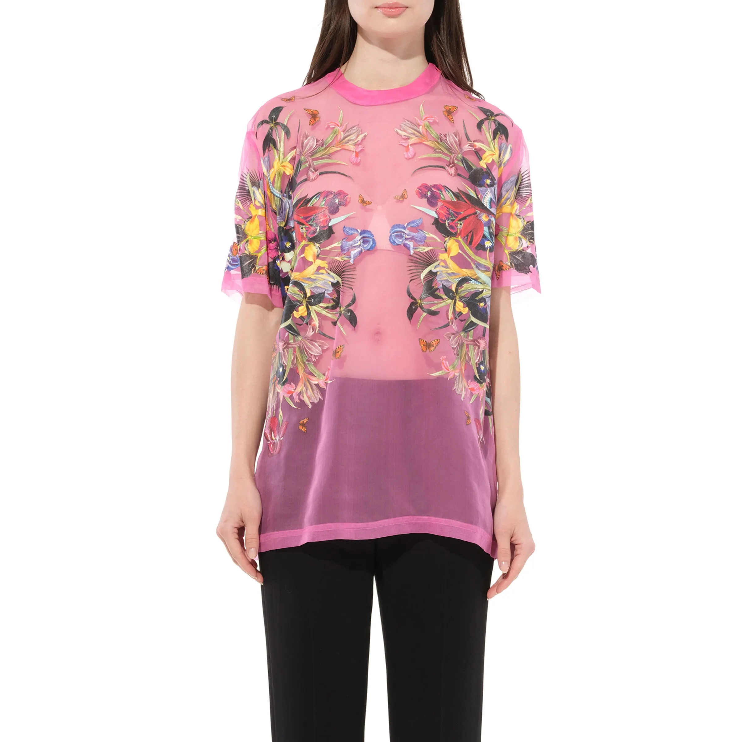 Silk Top in Fushia sold by MARAIS