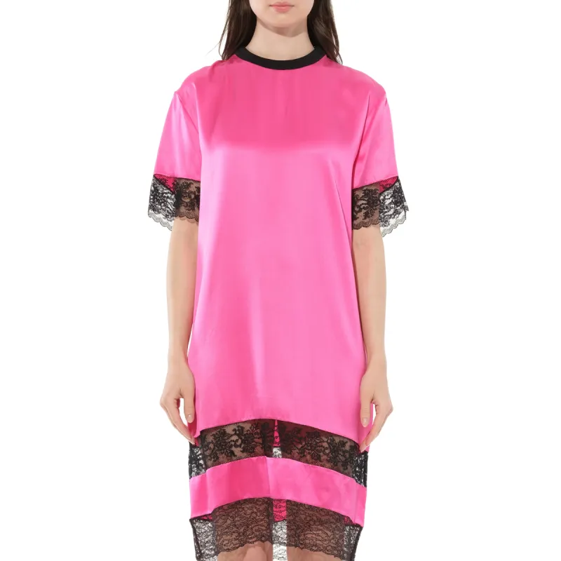 Silk Dress in Fushia sold by MARAIS