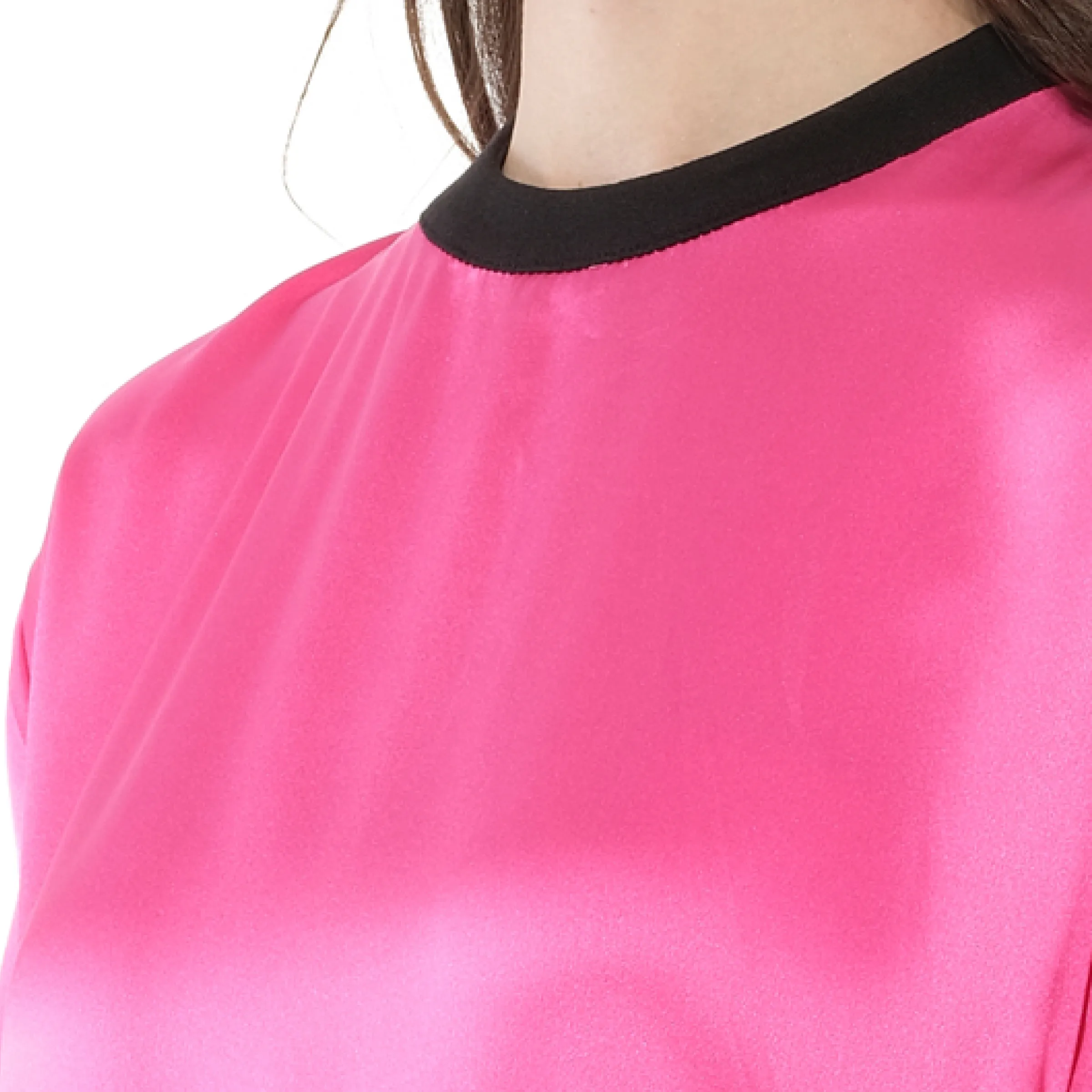 Silk Dress in Fushia sold by MARAIS product image thumbnail 2