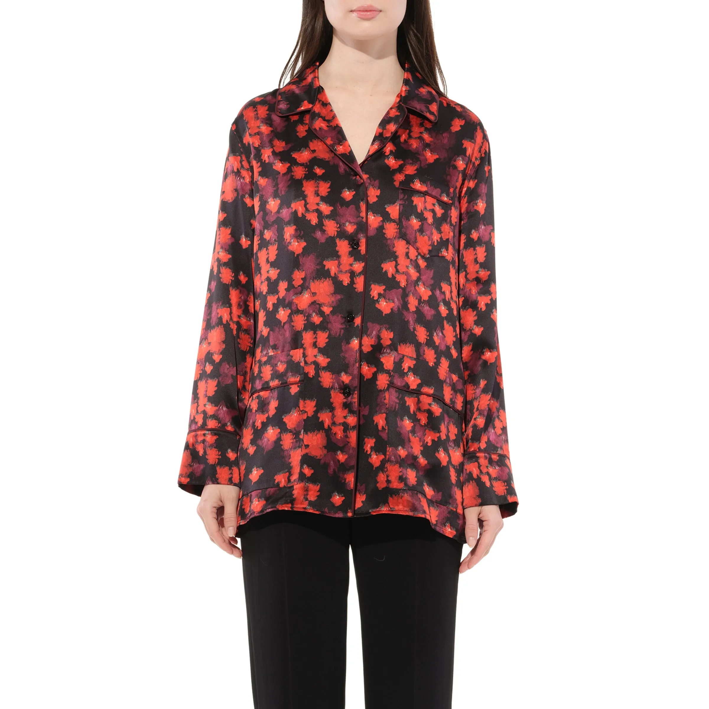 Silk Shirt in Multicolor sold by MARAIS