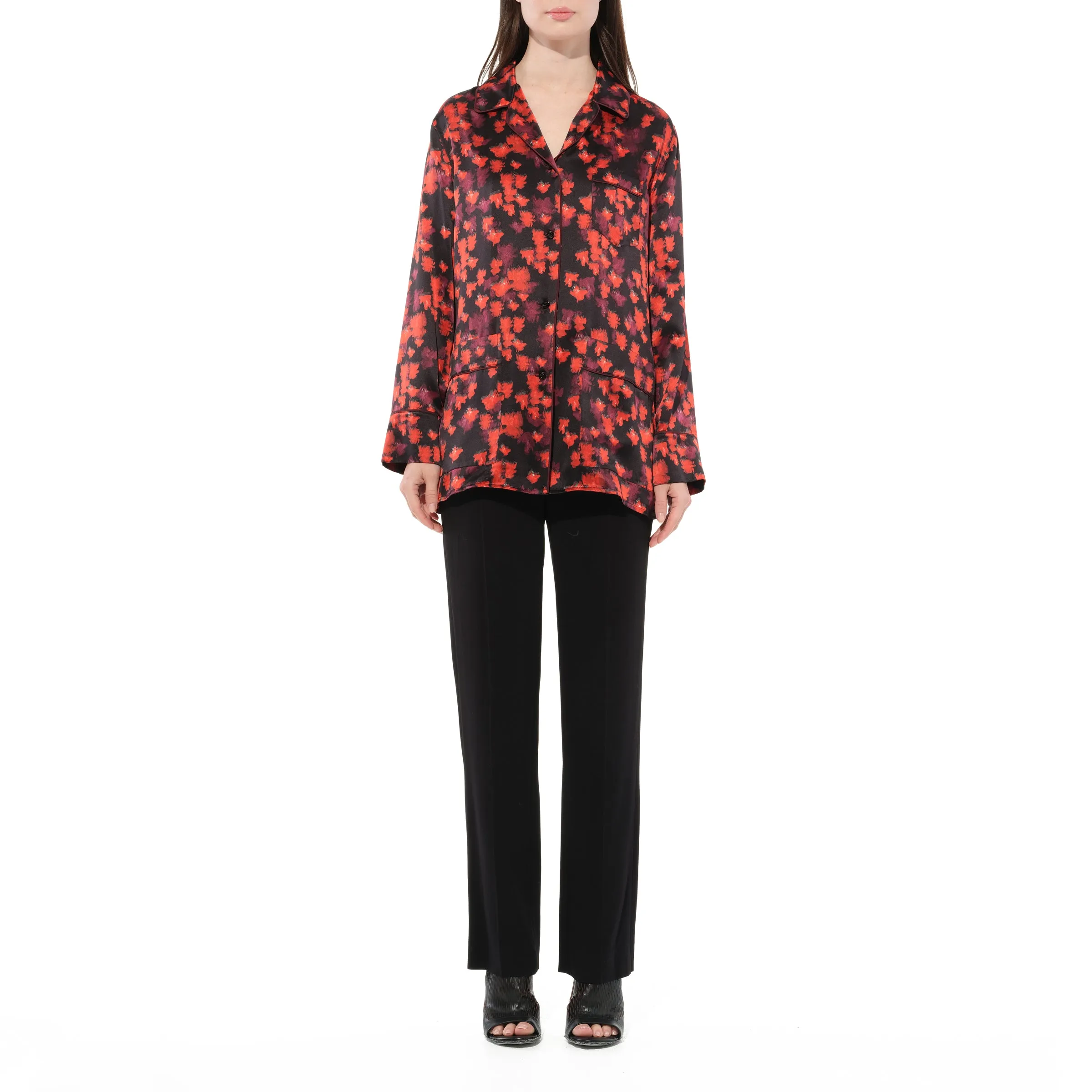 Silk Shirt in Multicolor sold by MARAIS product image thumbnail 4