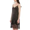 Silk Dress in Black sold by MARAIS