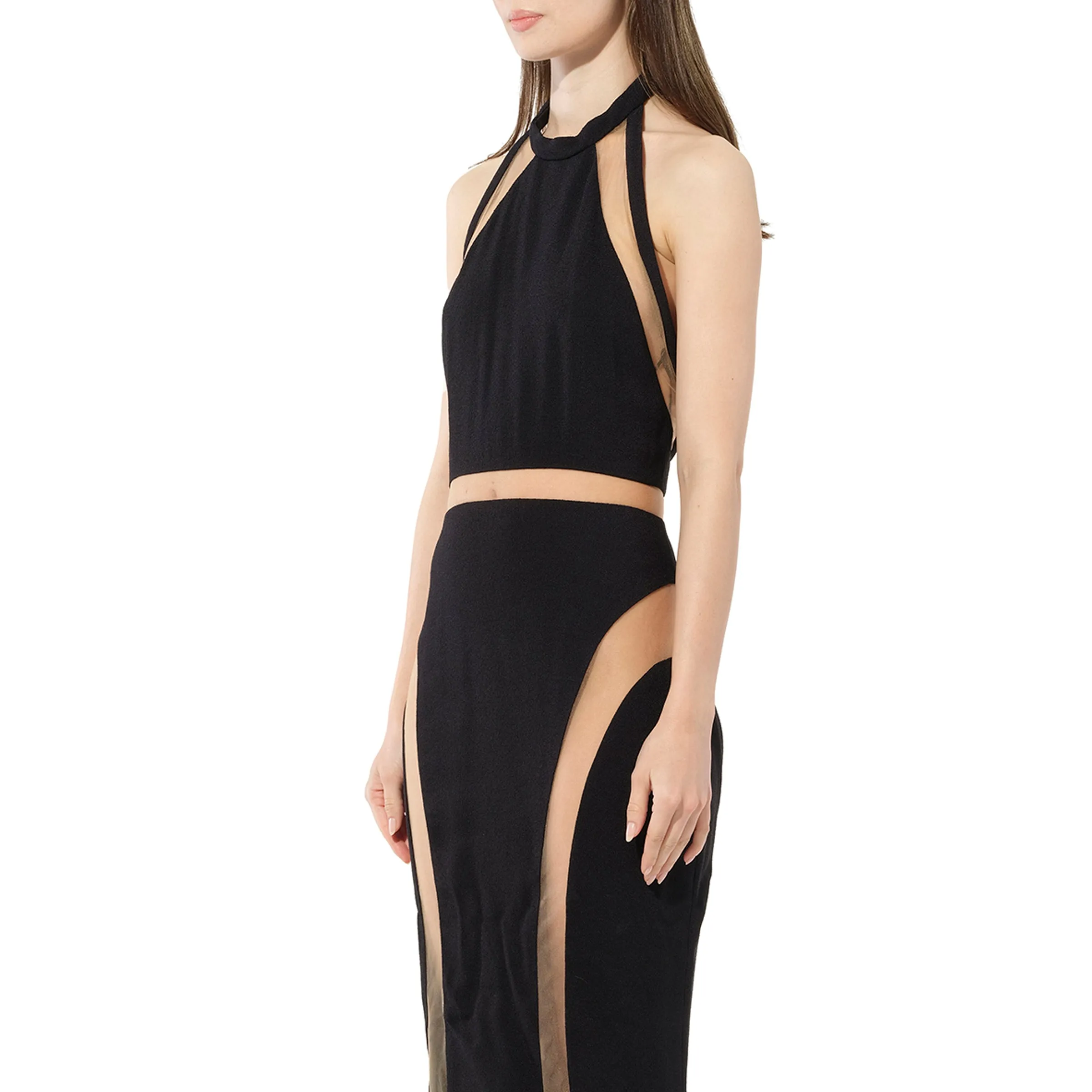 Woven Dress in Black sold by MARAIS product image thumbnail 5