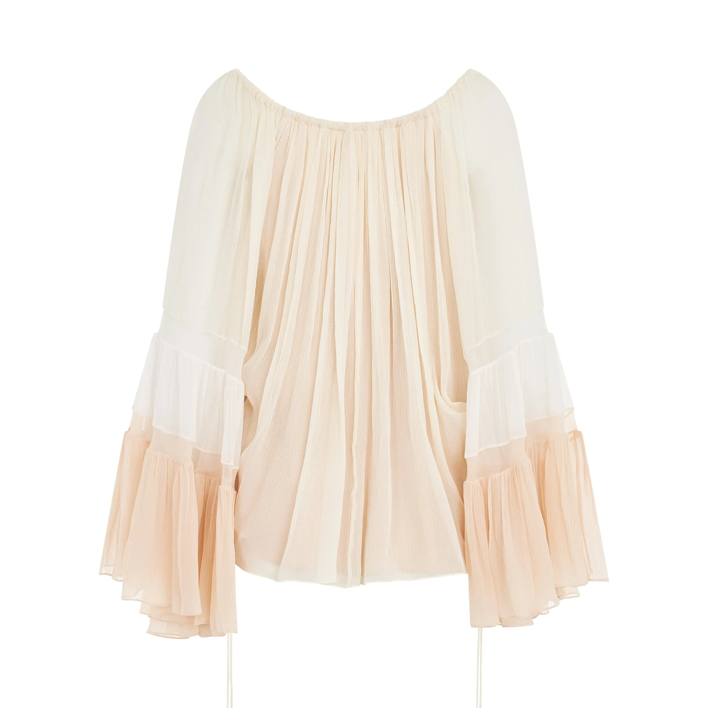 Long Sleeve Top in Cream sold by MARAIS product image thumbnail 4