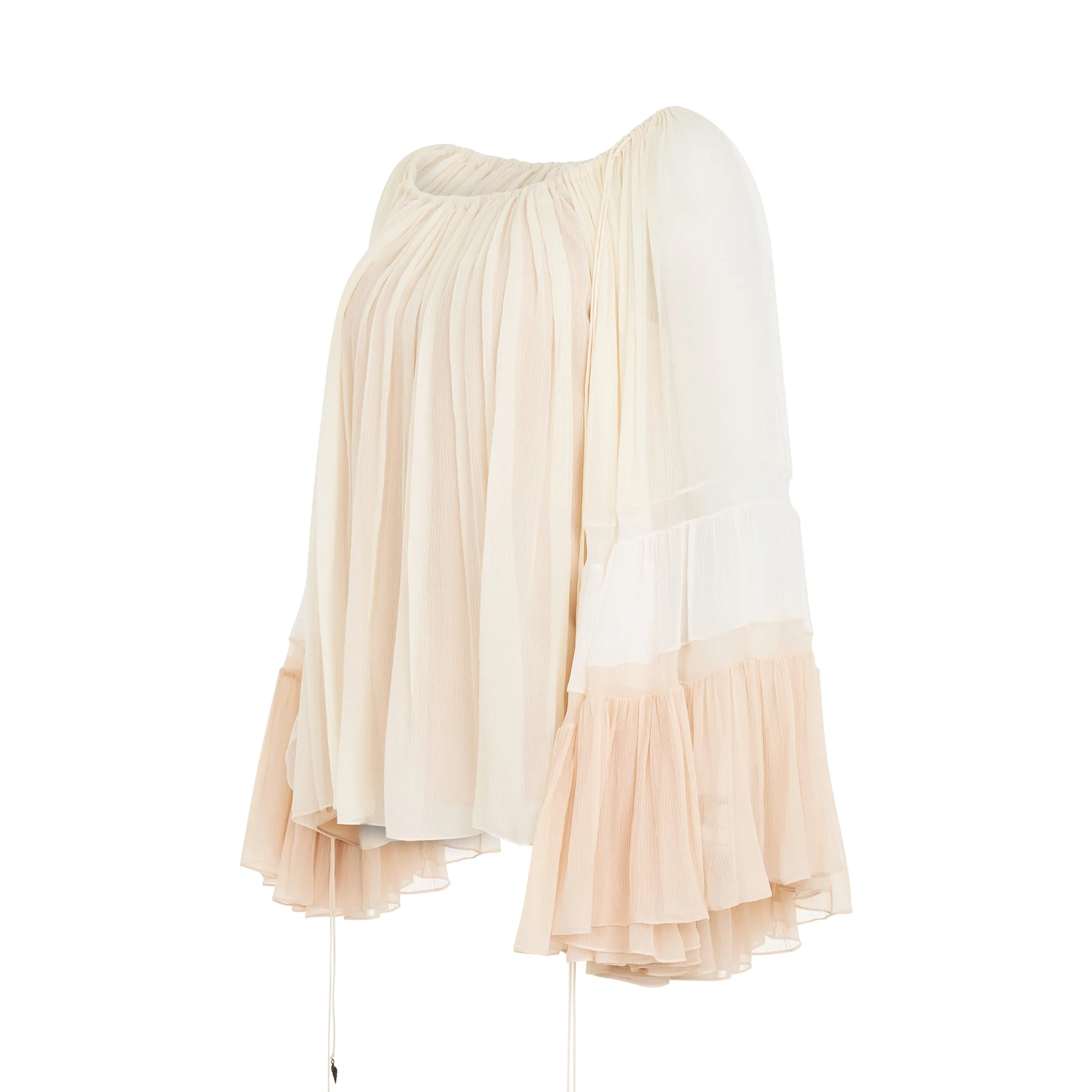 Long Sleeve Top in Cream sold by MARAIS product image thumbnail 2