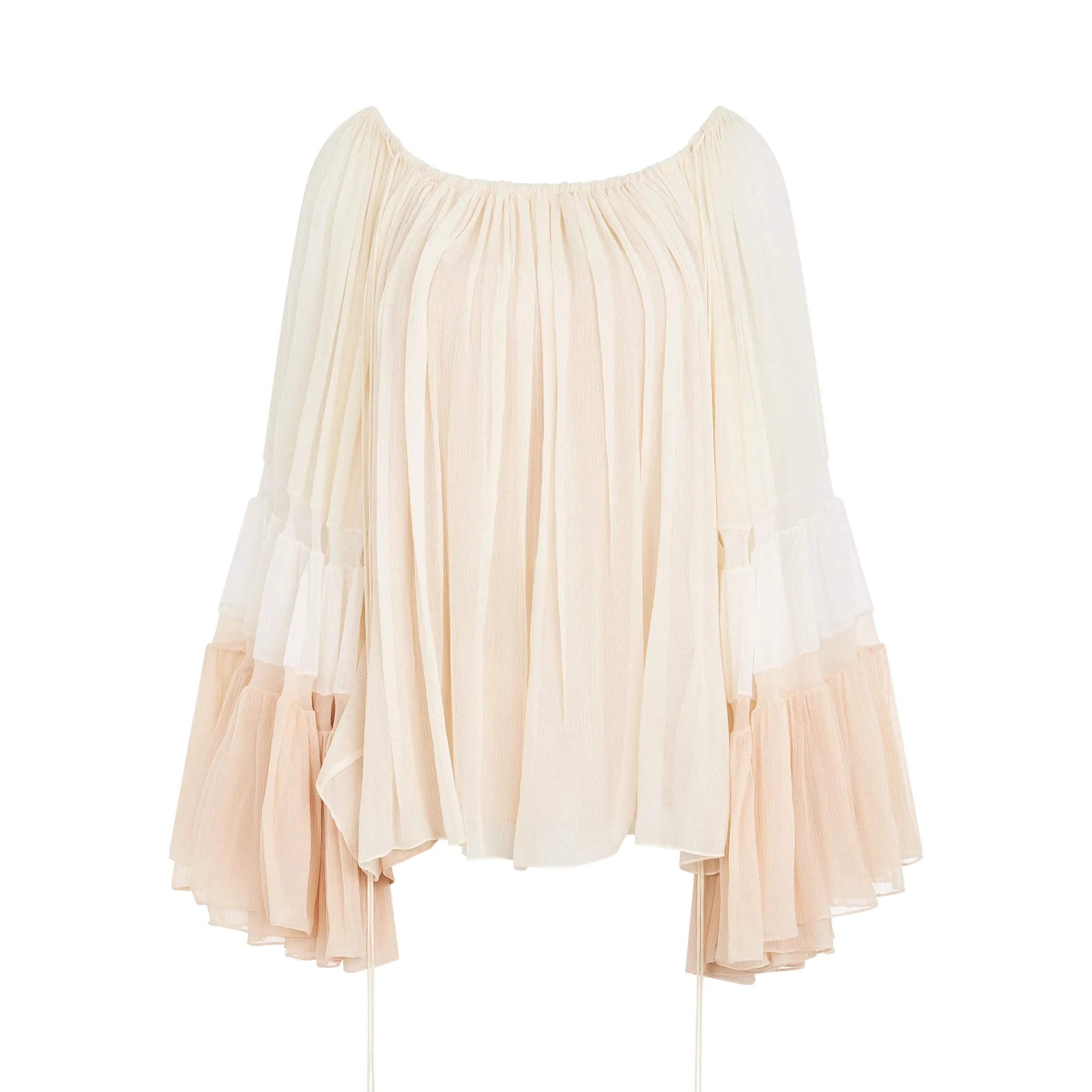 Long Sleeve Top in Cream sold by MARAIS