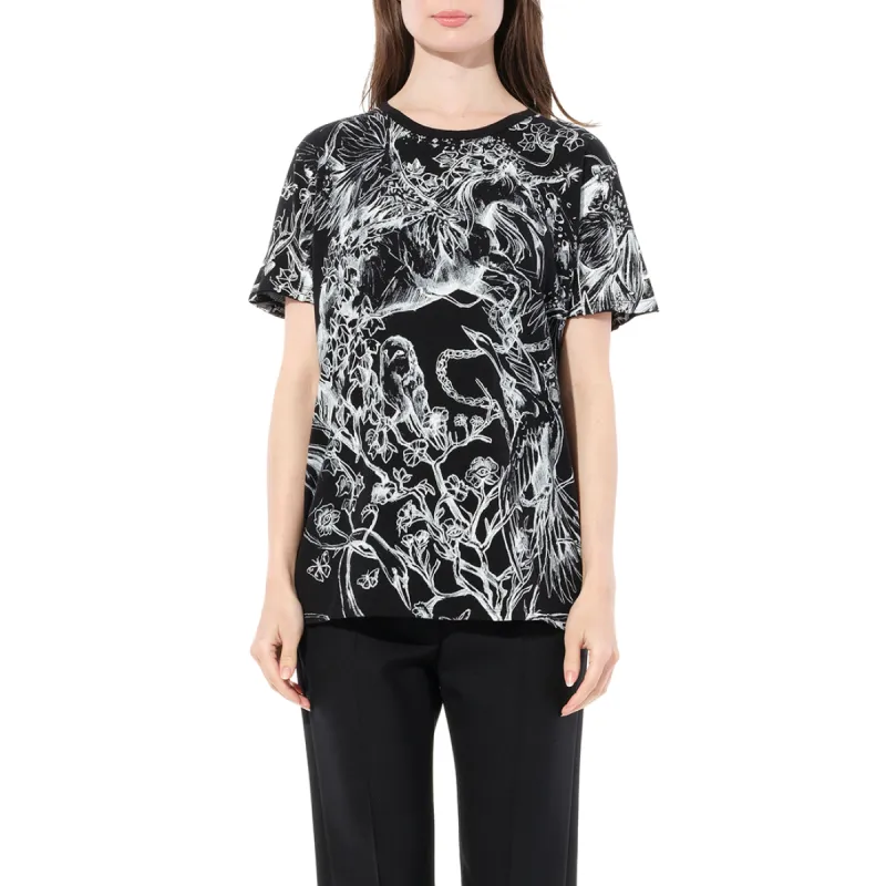 Unicorn Dreams T-Shirt in Black/White sold by MARAIS