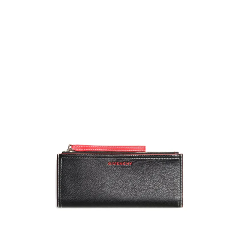 Pandora Bicolor Double Zip Wallet in Black sold by MARAIS